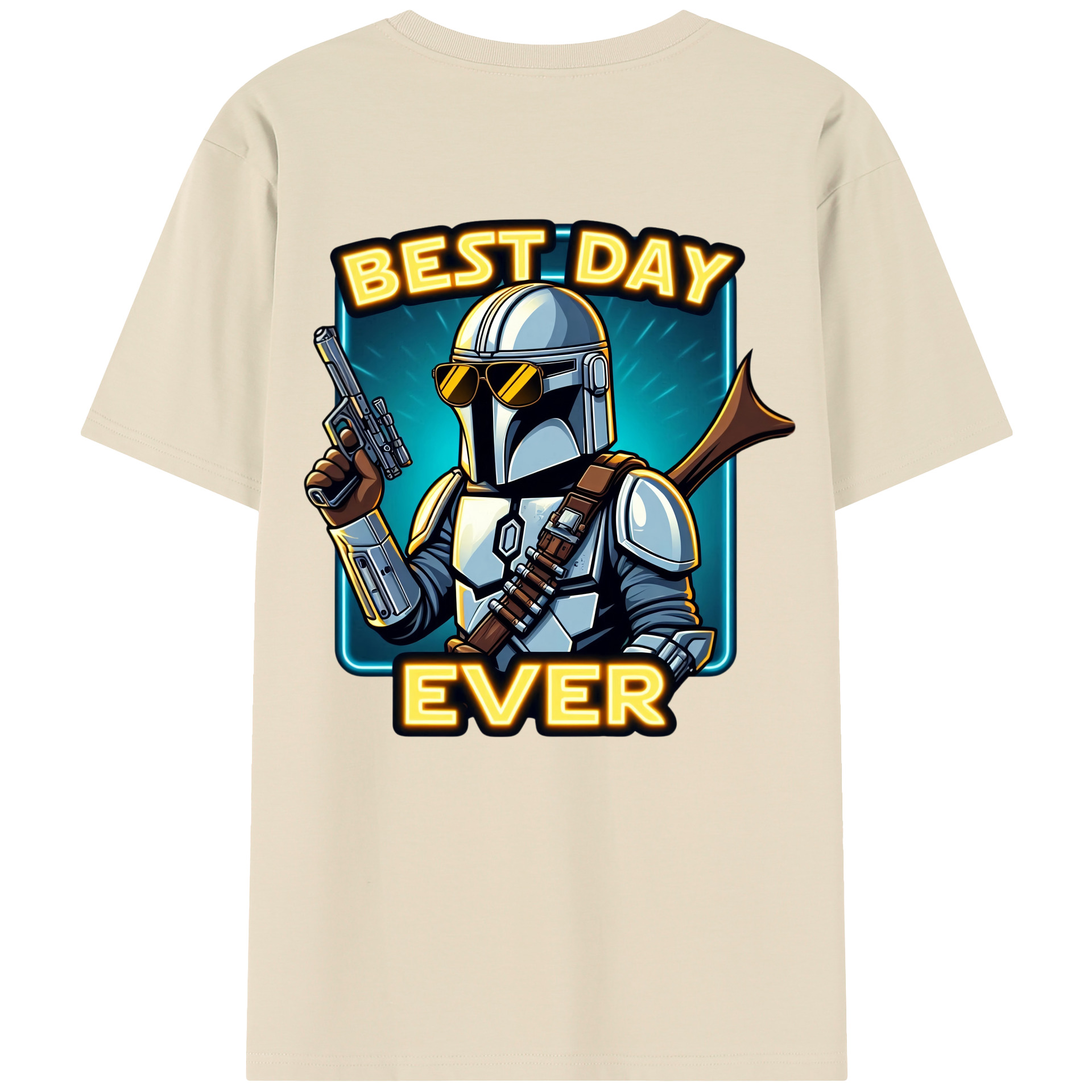 （画像用） スター・ウォーズ Star Wars 綿100％半袖Tシャツ（背面プリント）