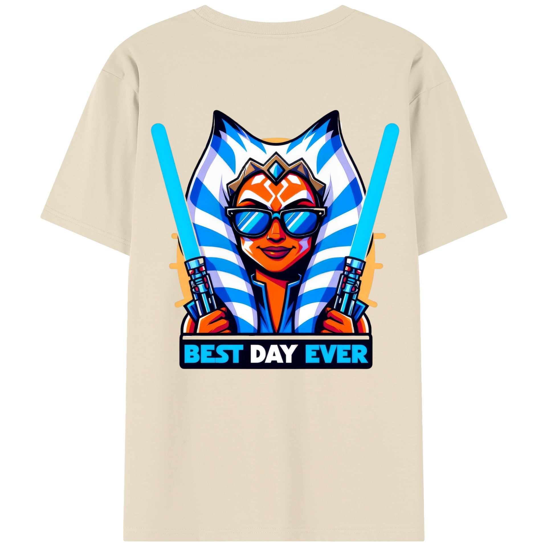 （画像用） スター・ウォーズ Star Wars 綿100％半袖Tシャツ（背面プリント）