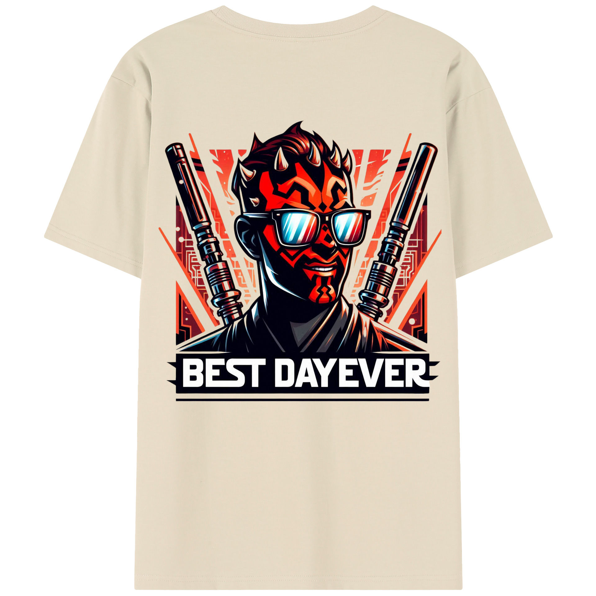 （画像用） スター・ウォーズ Star Wars 綿100％半袖Tシャツ（背面プリント）