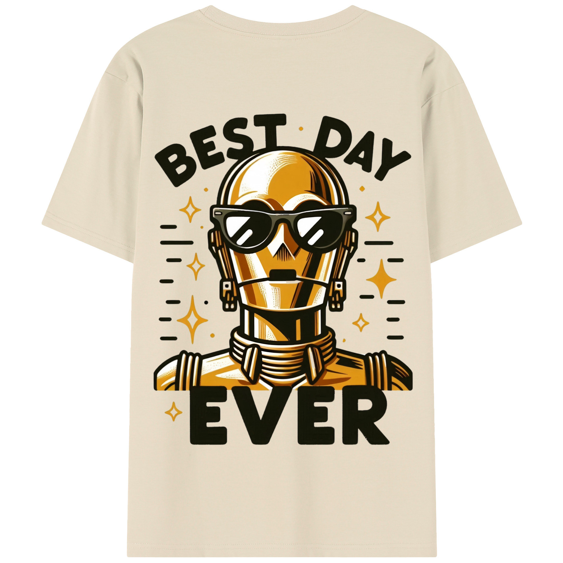（画像用） スター・ウォーズ Star Wars 綿100％半袖Tシャツ（背面プリント）