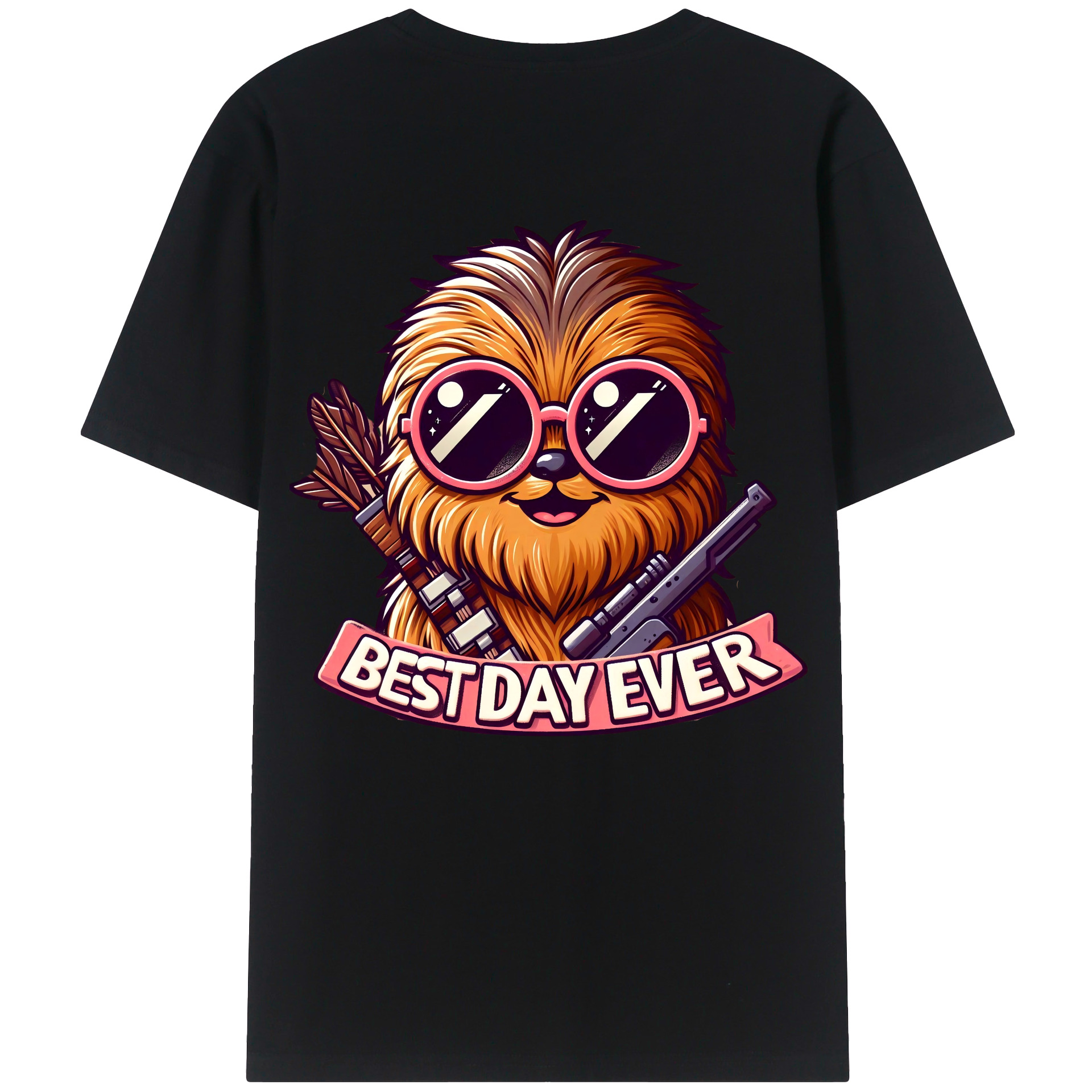 （画像用） スター・ウォーズ Star Wars 綿100％半袖Tシャツ（背面プリント）