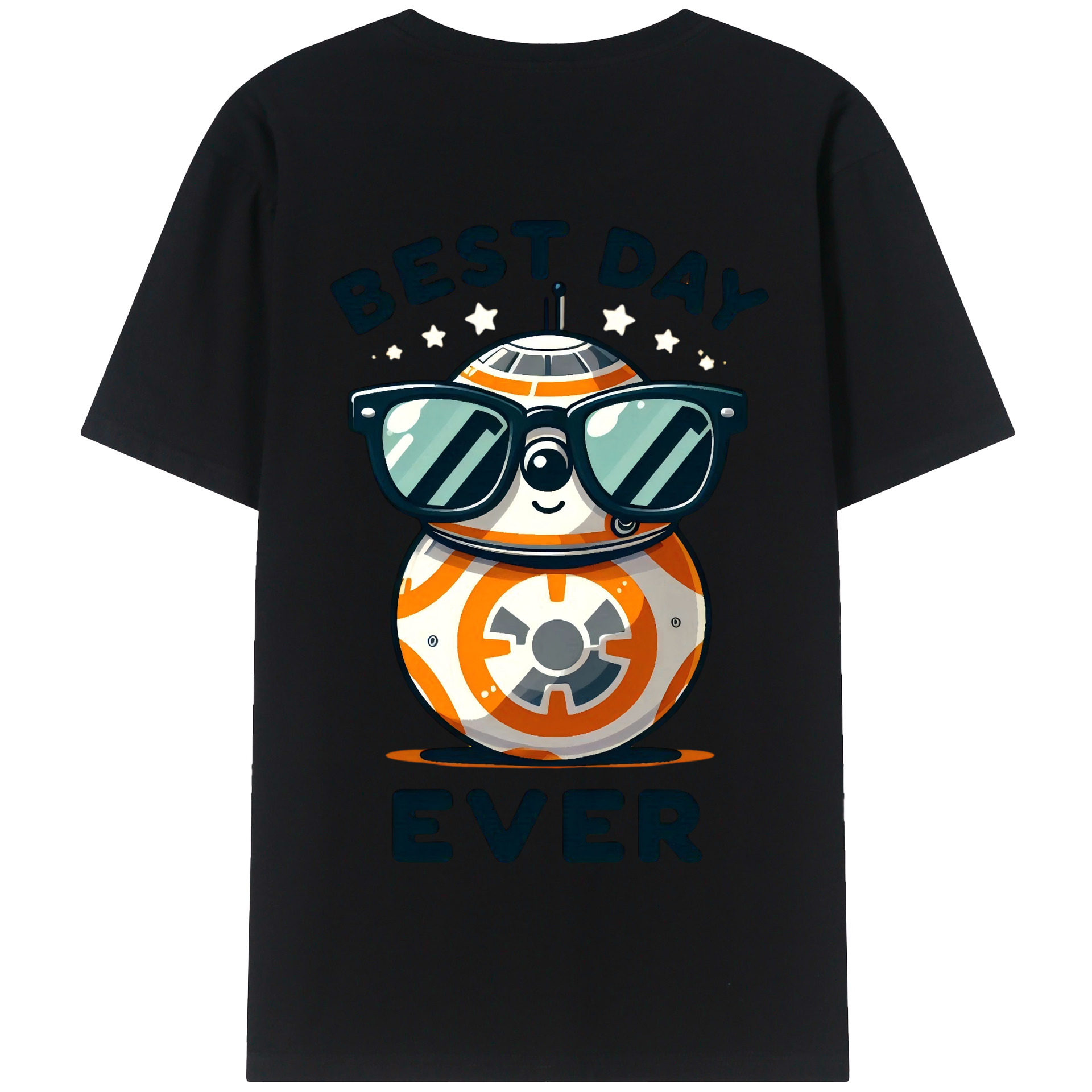 （画像用） スター・ウォーズ Star Wars 綿100％半袖Tシャツ（背面プリント）
