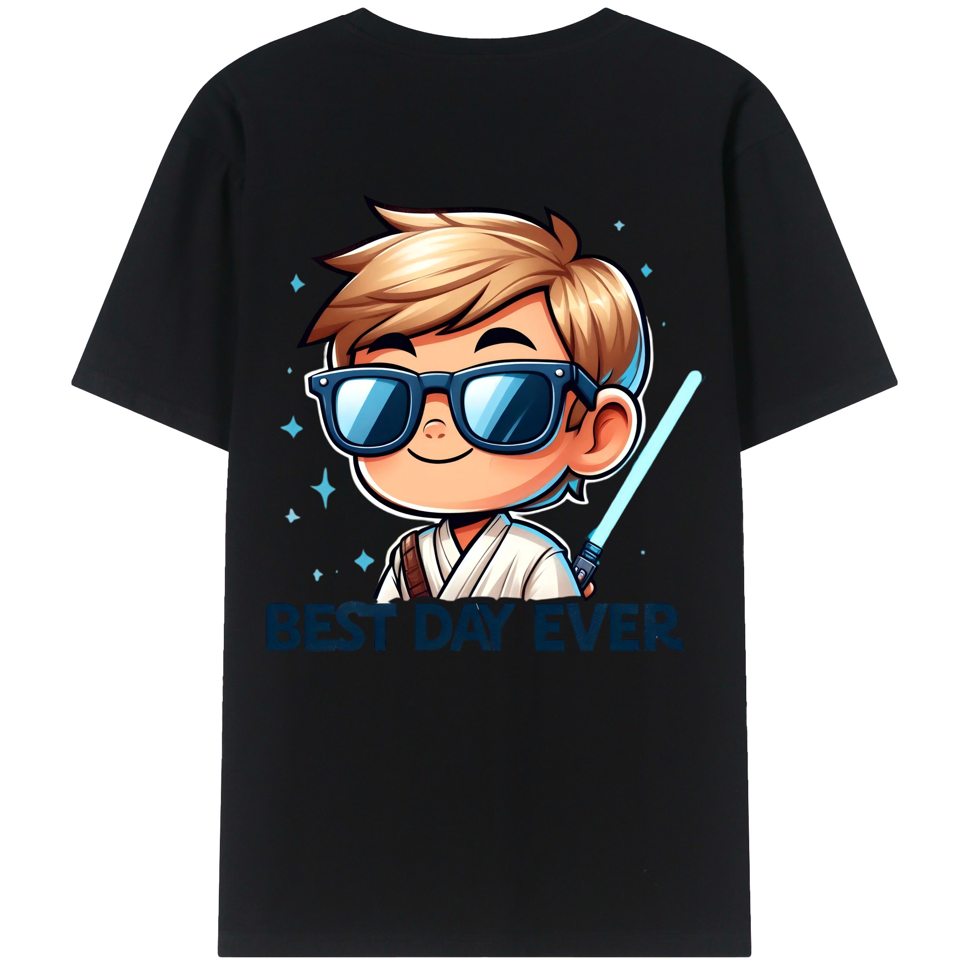 （画像用） スター・ウォーズ Star Wars 綿100％半袖Tシャツ（背面プリント）
