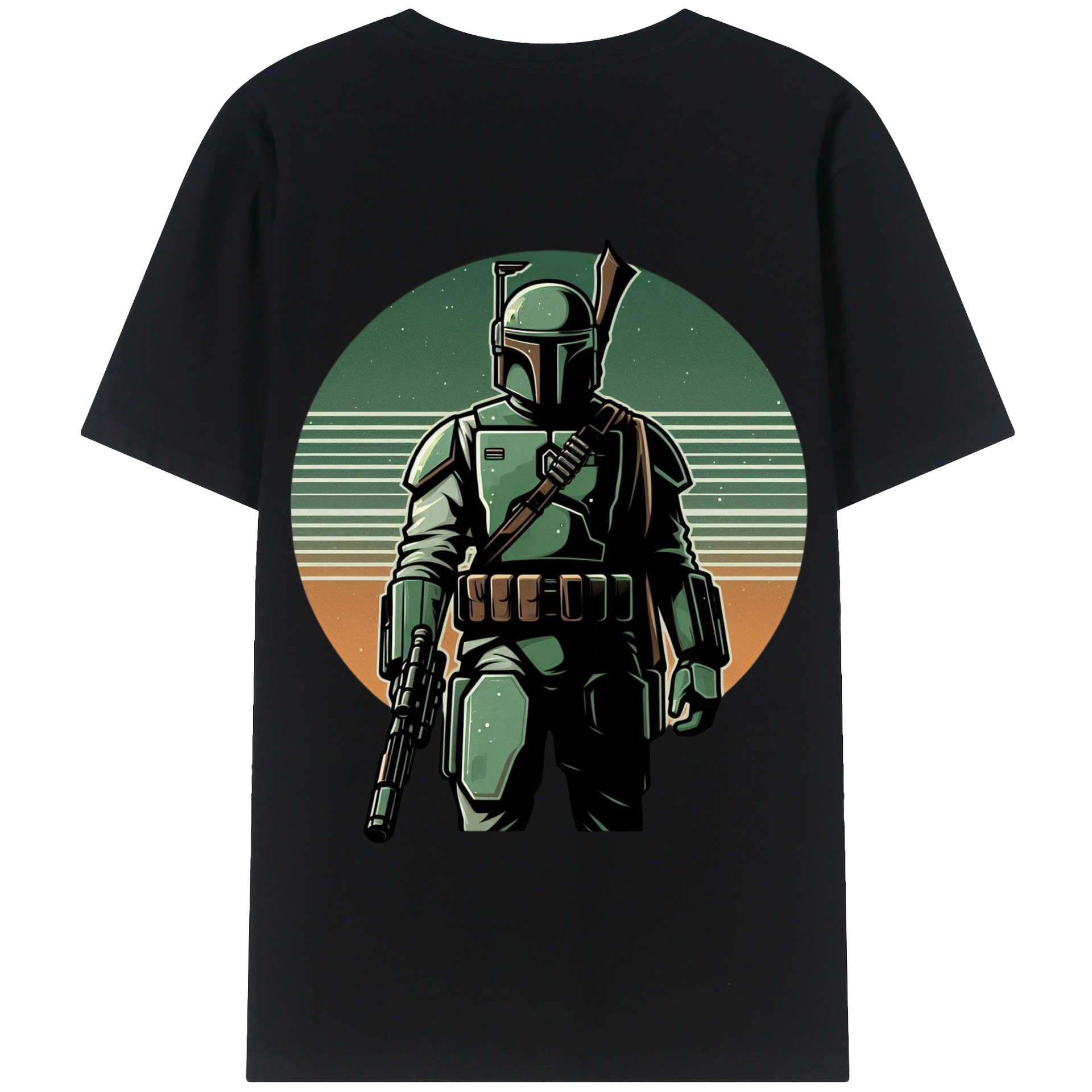 （画像用） スター・ウォーズ Star Wars 綿100％半袖Tシャツ（背面プリント）