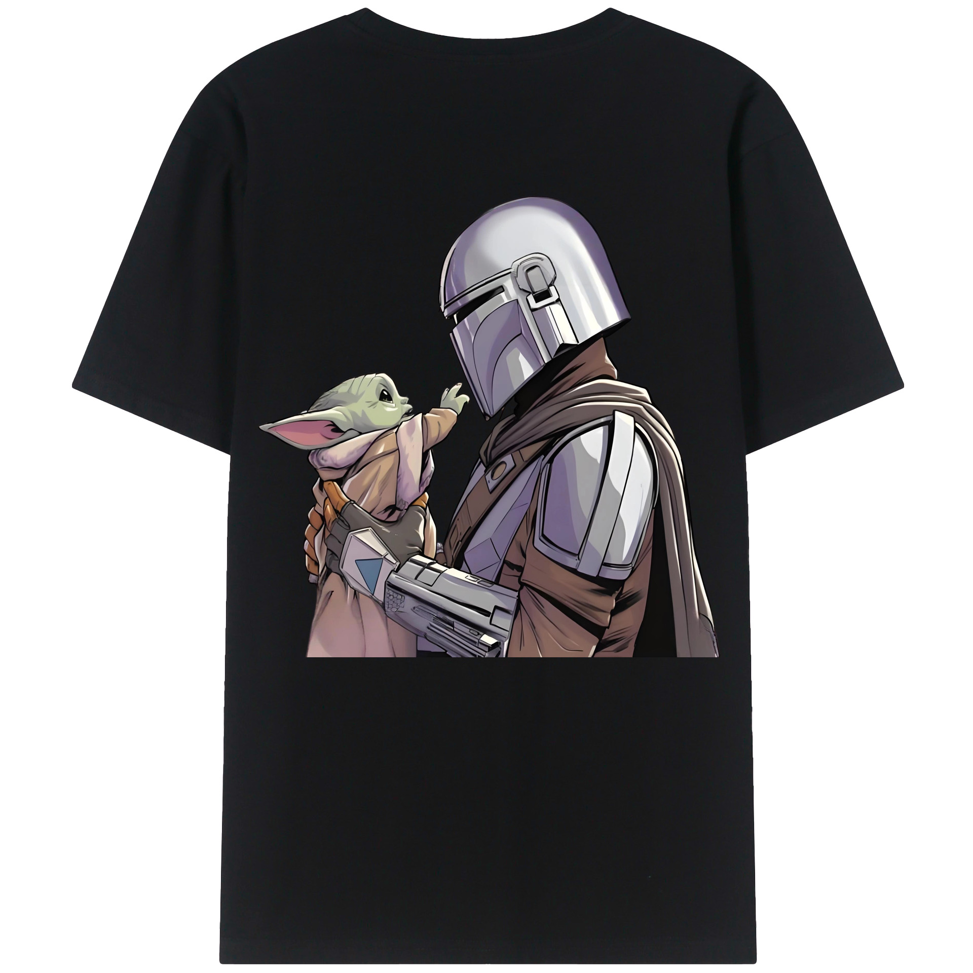 （画像用） スター・ウォーズ Star Wars 綿100％半袖Tシャツ（背面プリント）