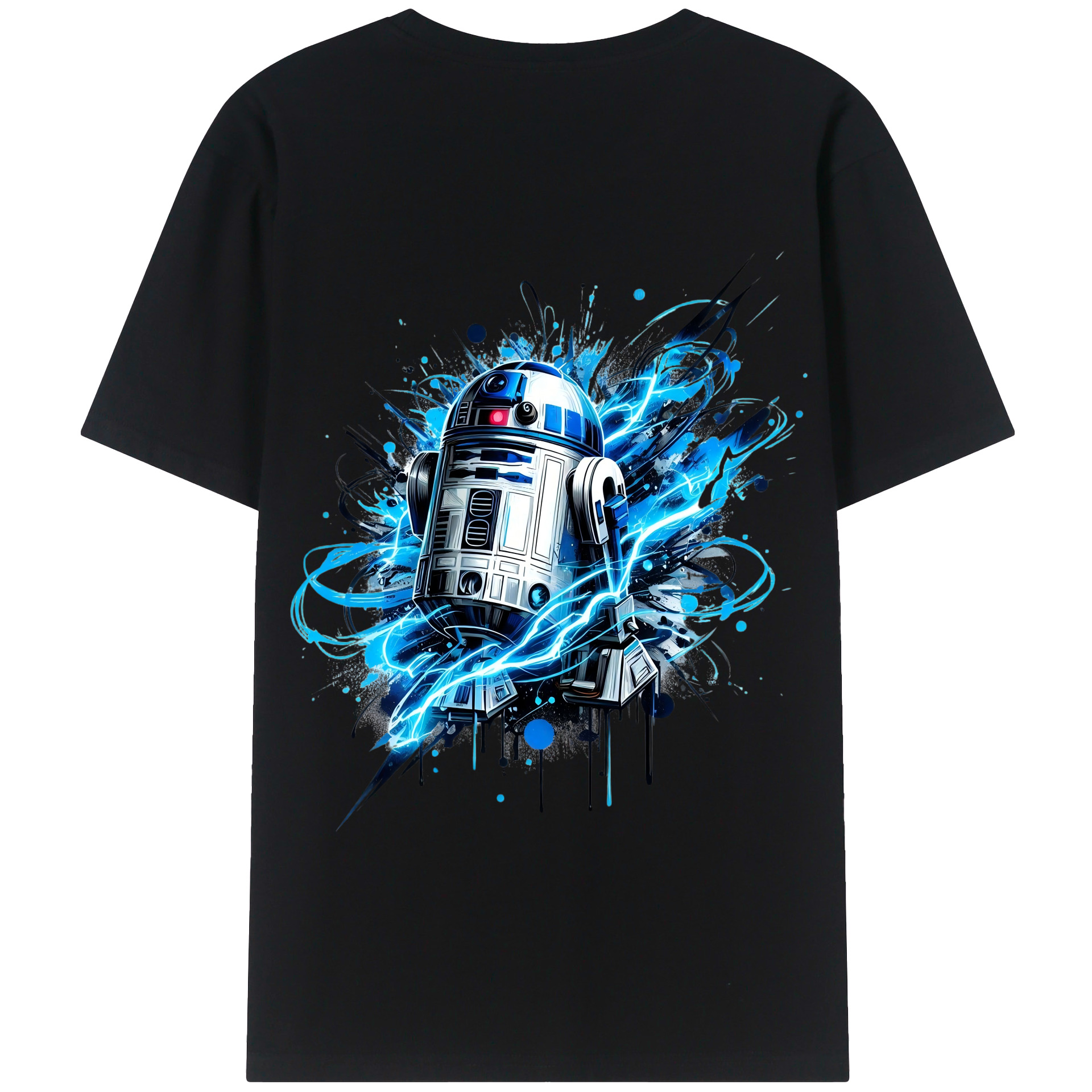 （画像用） スター・ウォーズ Star Wars 綿100％半袖Tシャツ（背面プリント）