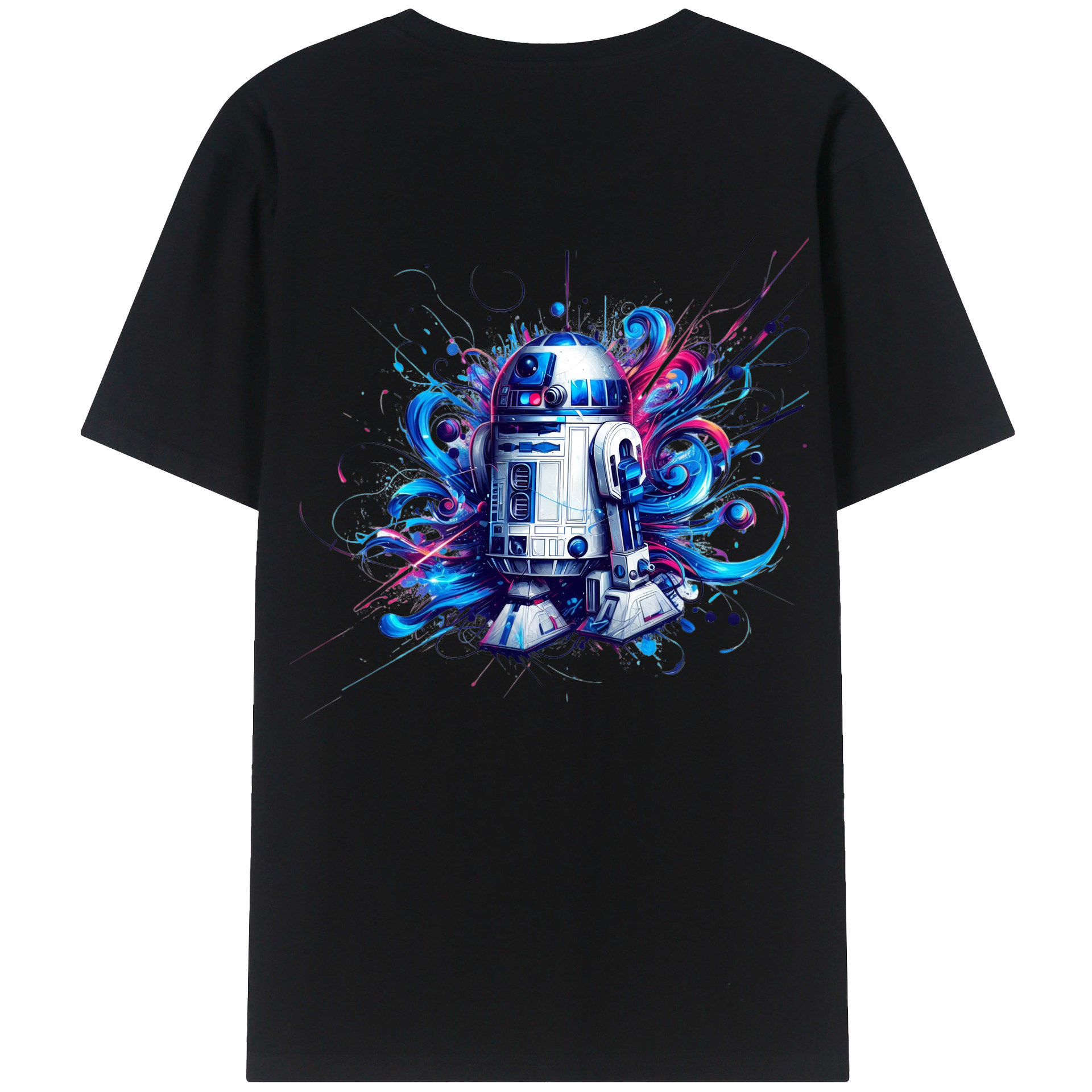 （画像用） スター・ウォーズ Star Wars 綿100％半袖Tシャツ（背面プリント）