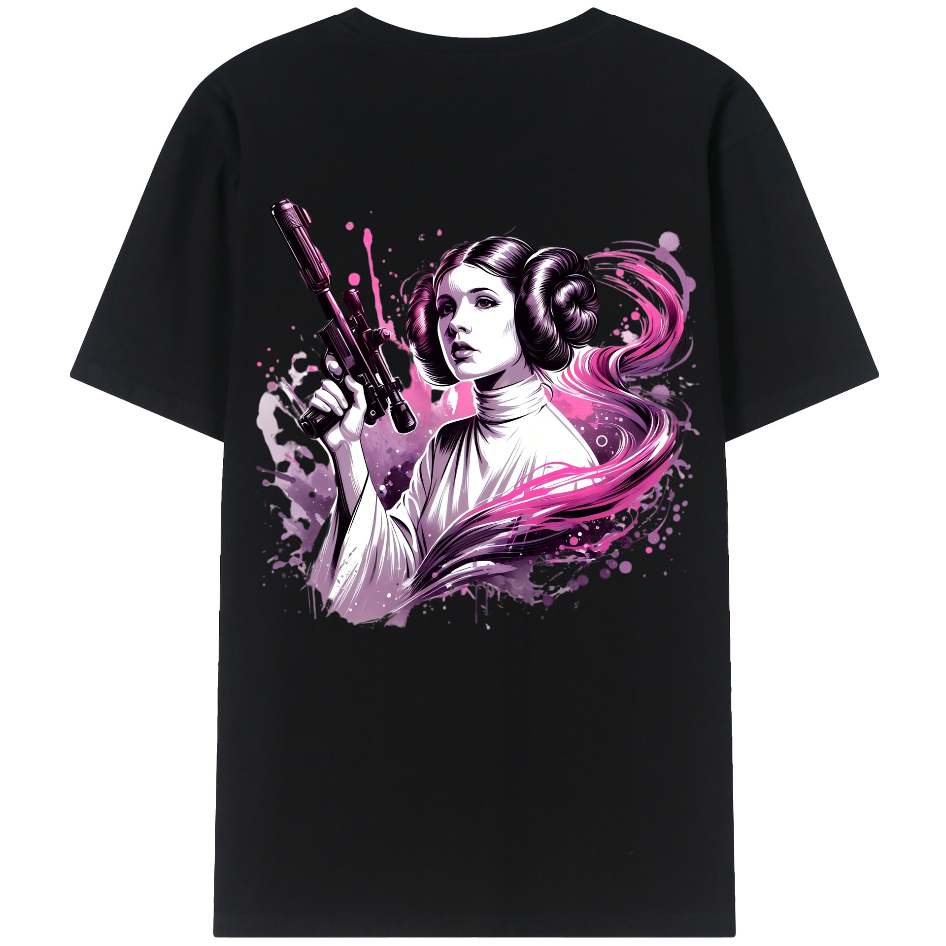 （画像用） スター・ウォーズ Star Wars 綿100％半袖Tシャツ（背面プリント）