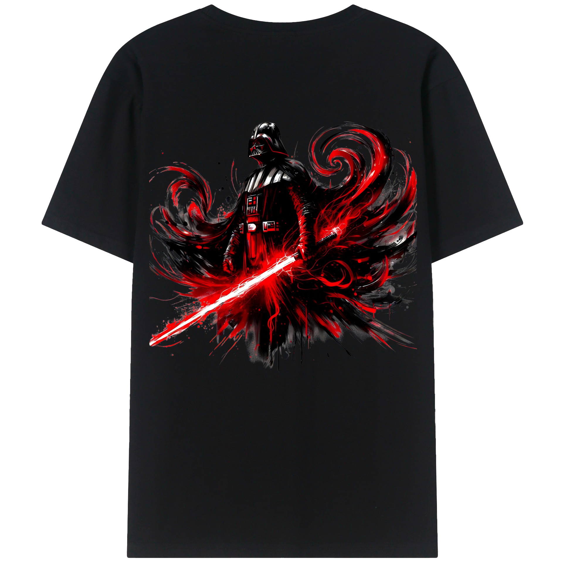 （画像用） スター・ウォーズ Star Wars 綿100％半袖Tシャツ（背面プリント）