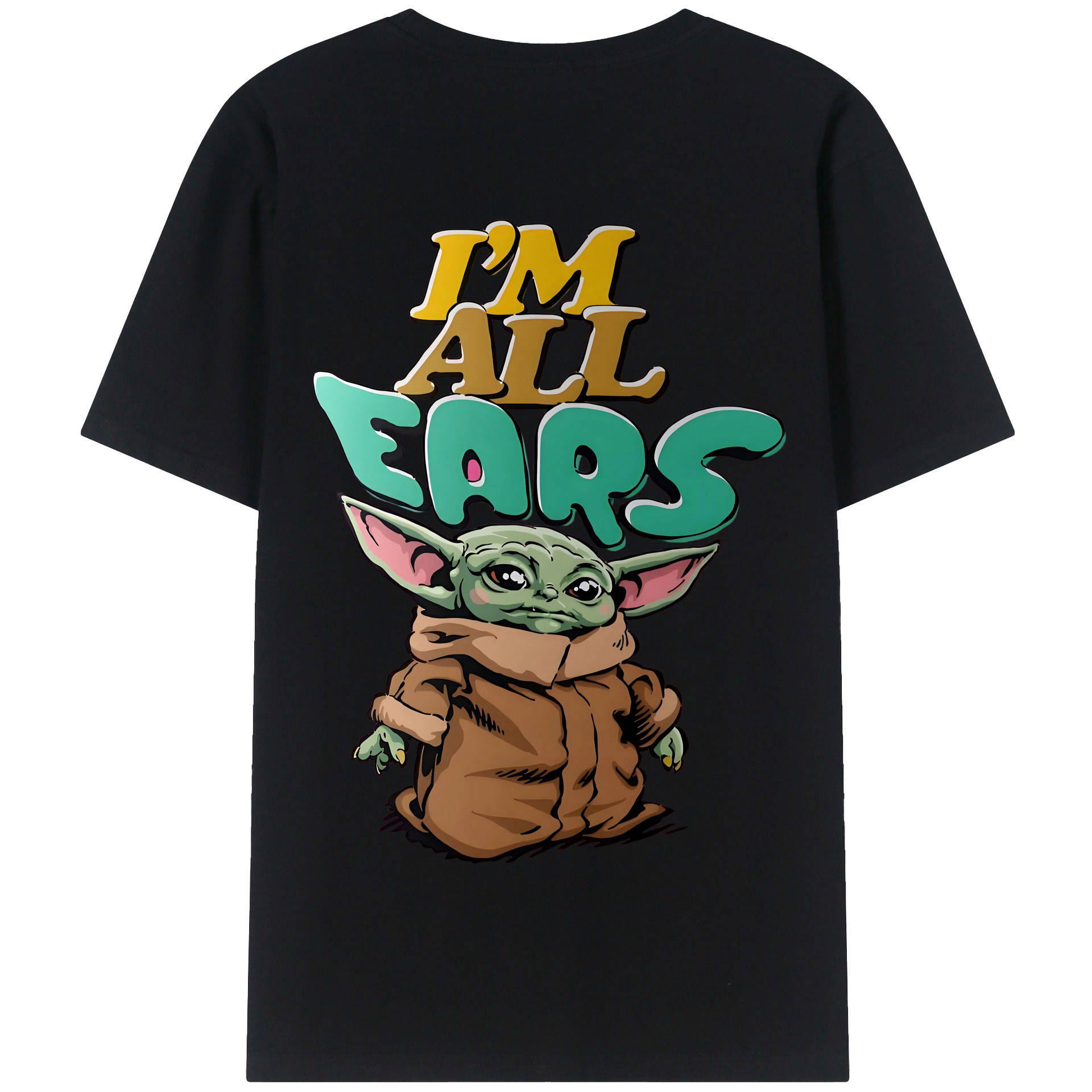 （画像用） スター・ウォーズ Star Wars 綿100％半袖Tシャツ（背面プリント）