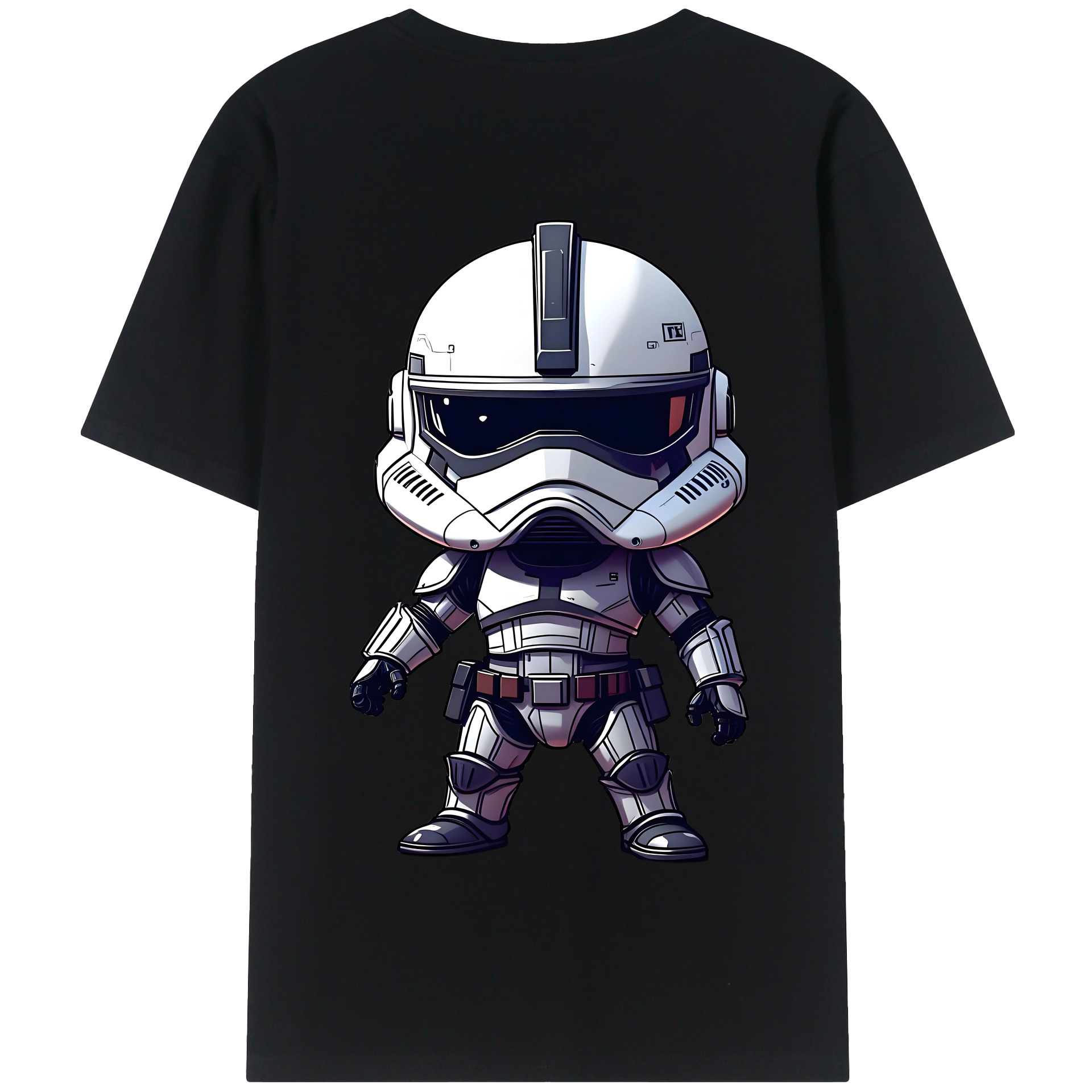 （画像用） スター・ウォーズ Star Wars 綿100％半袖Tシャツ（背面プリント）