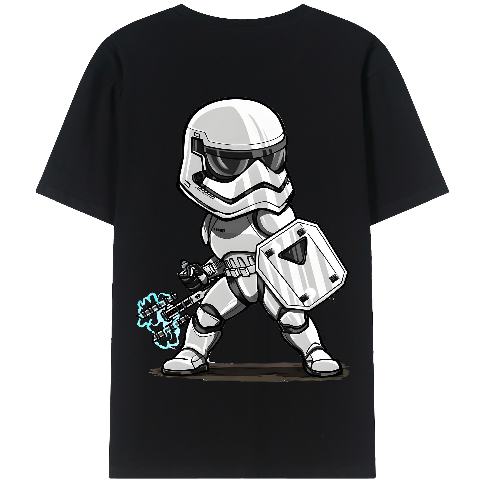 （画像用） スター・ウォーズ Star Wars 綿100％半袖Tシャツ（背面プリント）