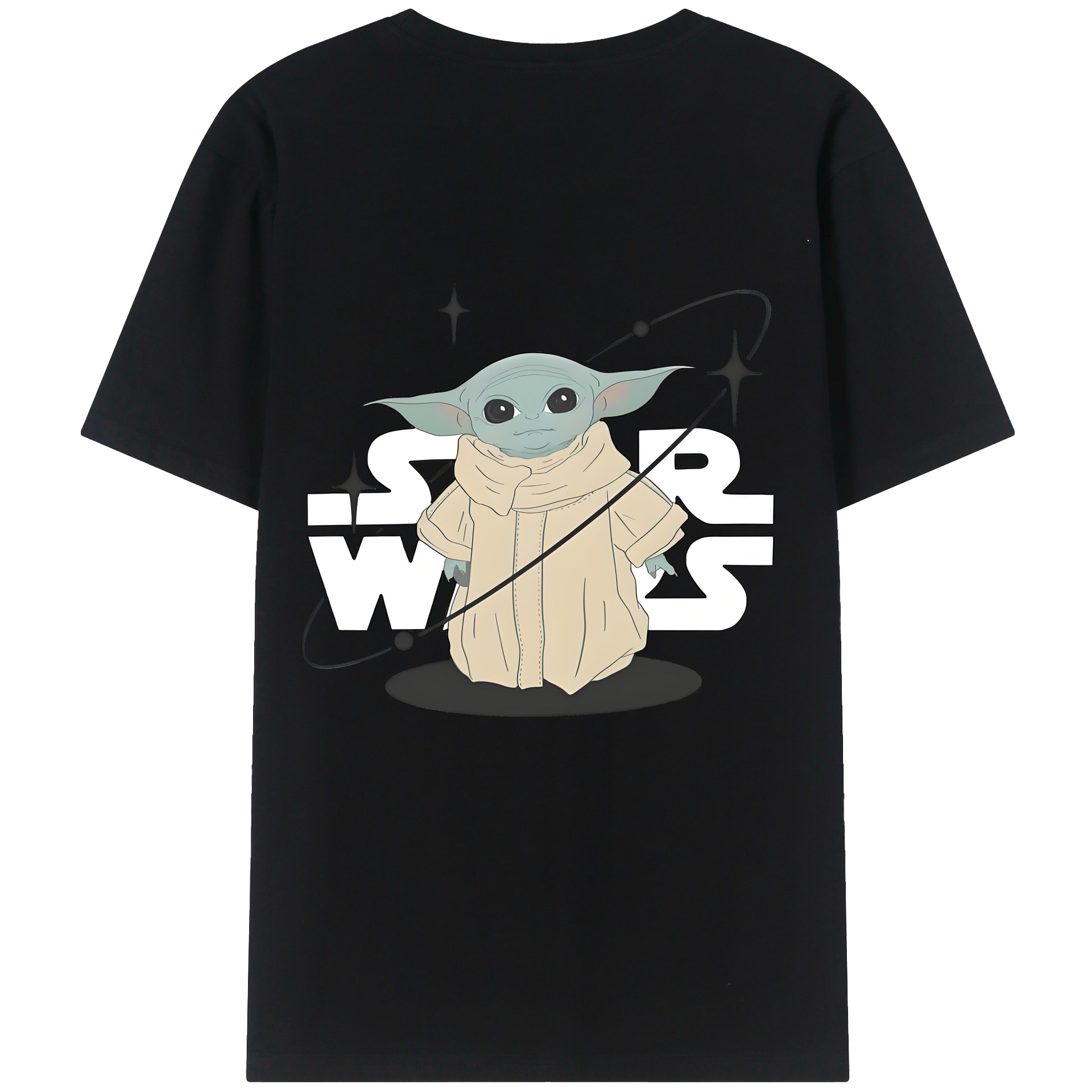 （画像用） スター・ウォーズ Star Wars 綿100％半袖Tシャツ（背面プリント）
