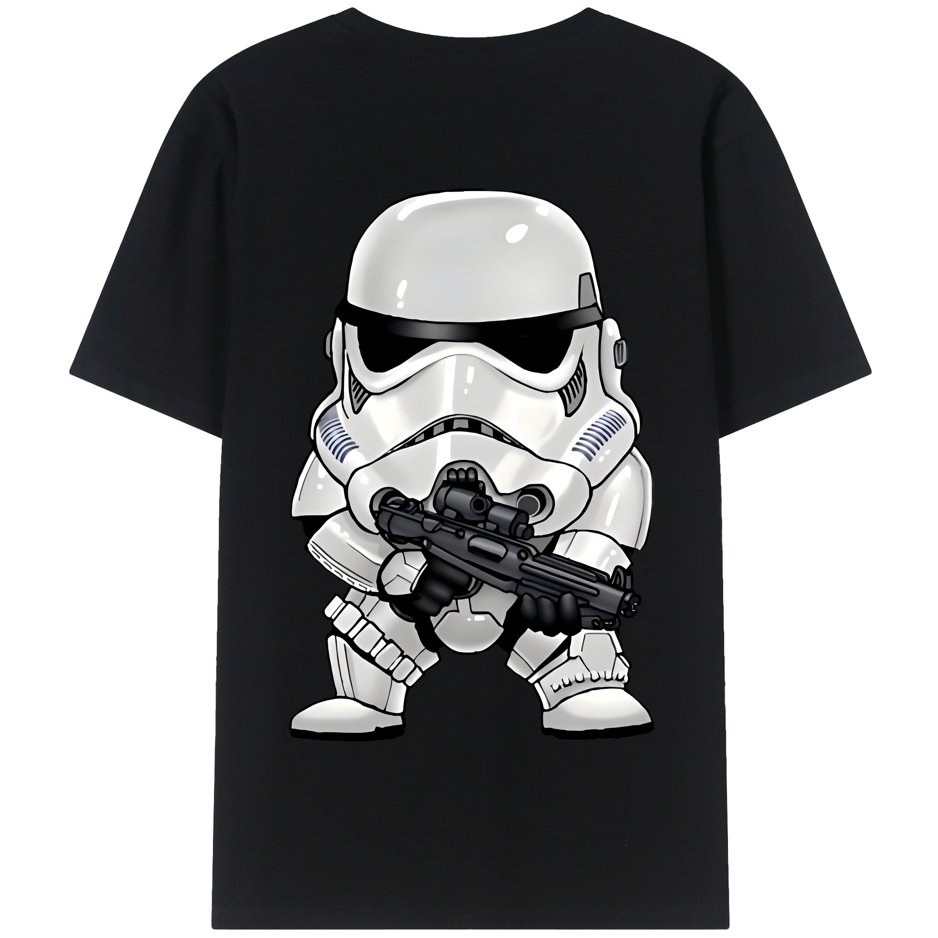 （画像用） スター・ウォーズ Star Wars 綿100％半袖Tシャツ（背面プリント）