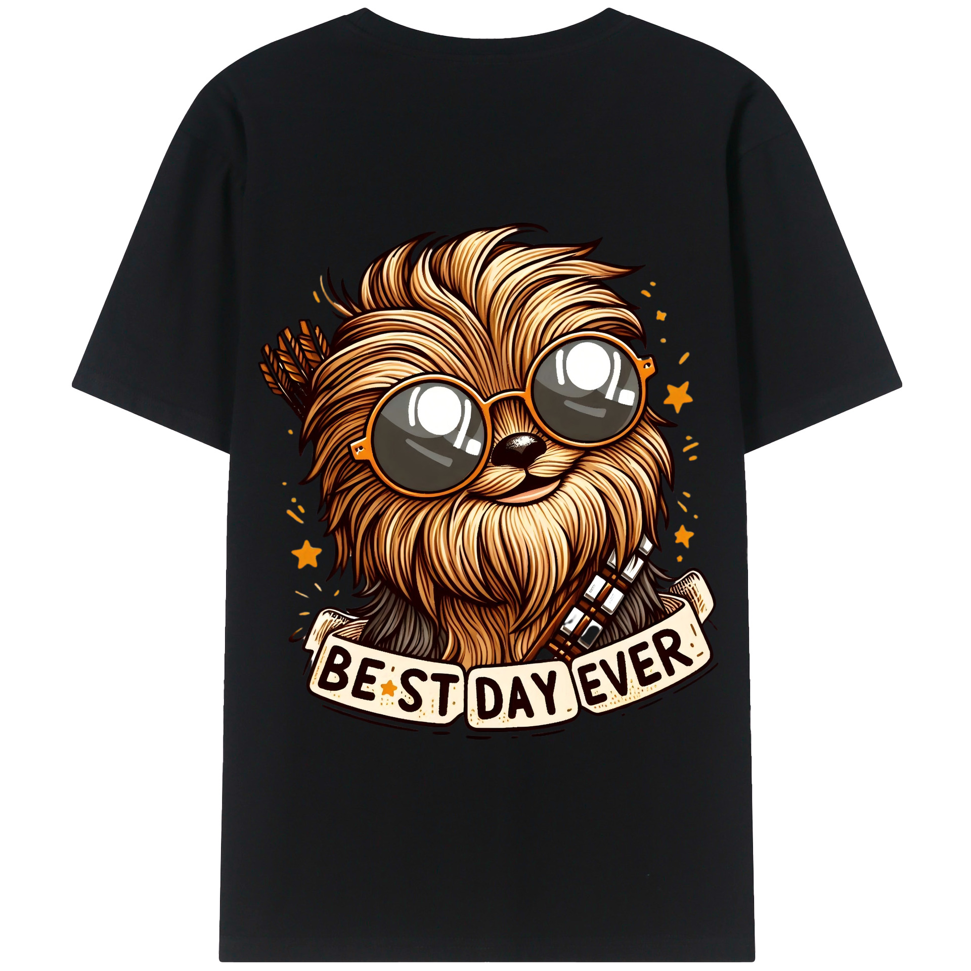 （画像用） スター・ウォーズ Star Wars 綿100％半袖Tシャツ（背面プリント）