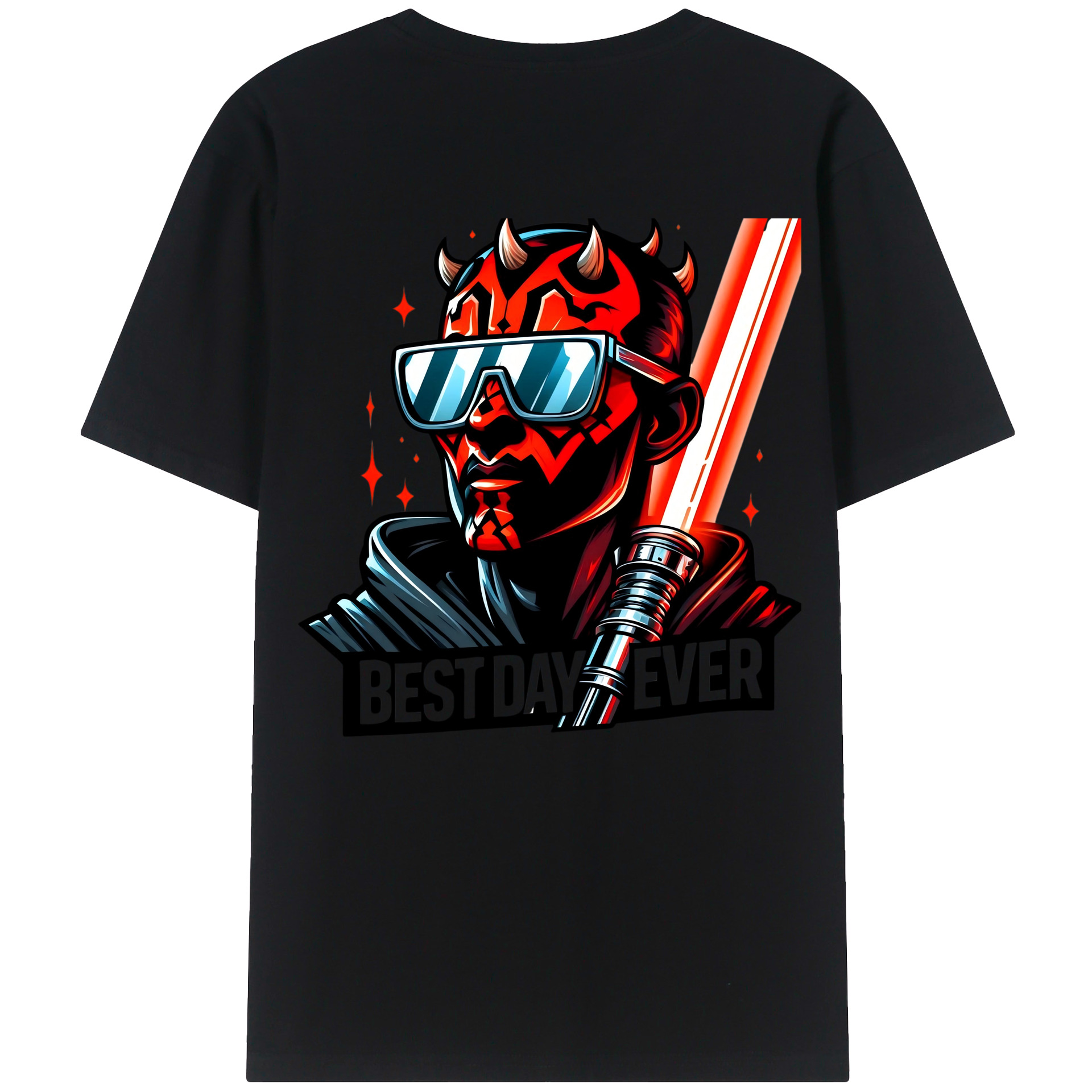 （画像用） スター・ウォーズ Star Wars 綿100％半袖Tシャツ（背面プリント）