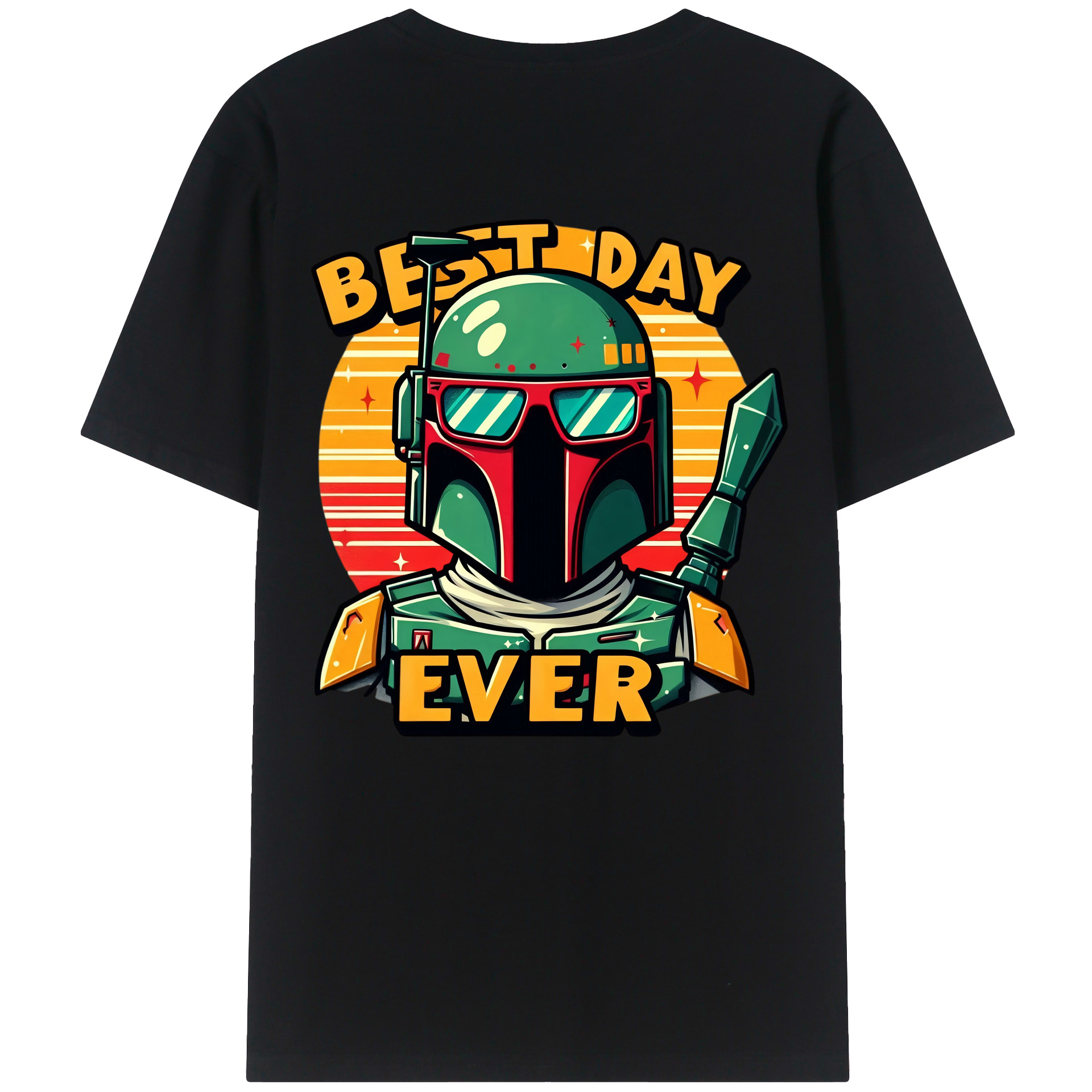 （画像用） スター・ウォーズ Star Wars 綿100％半袖Tシャツ（背面プリント）
