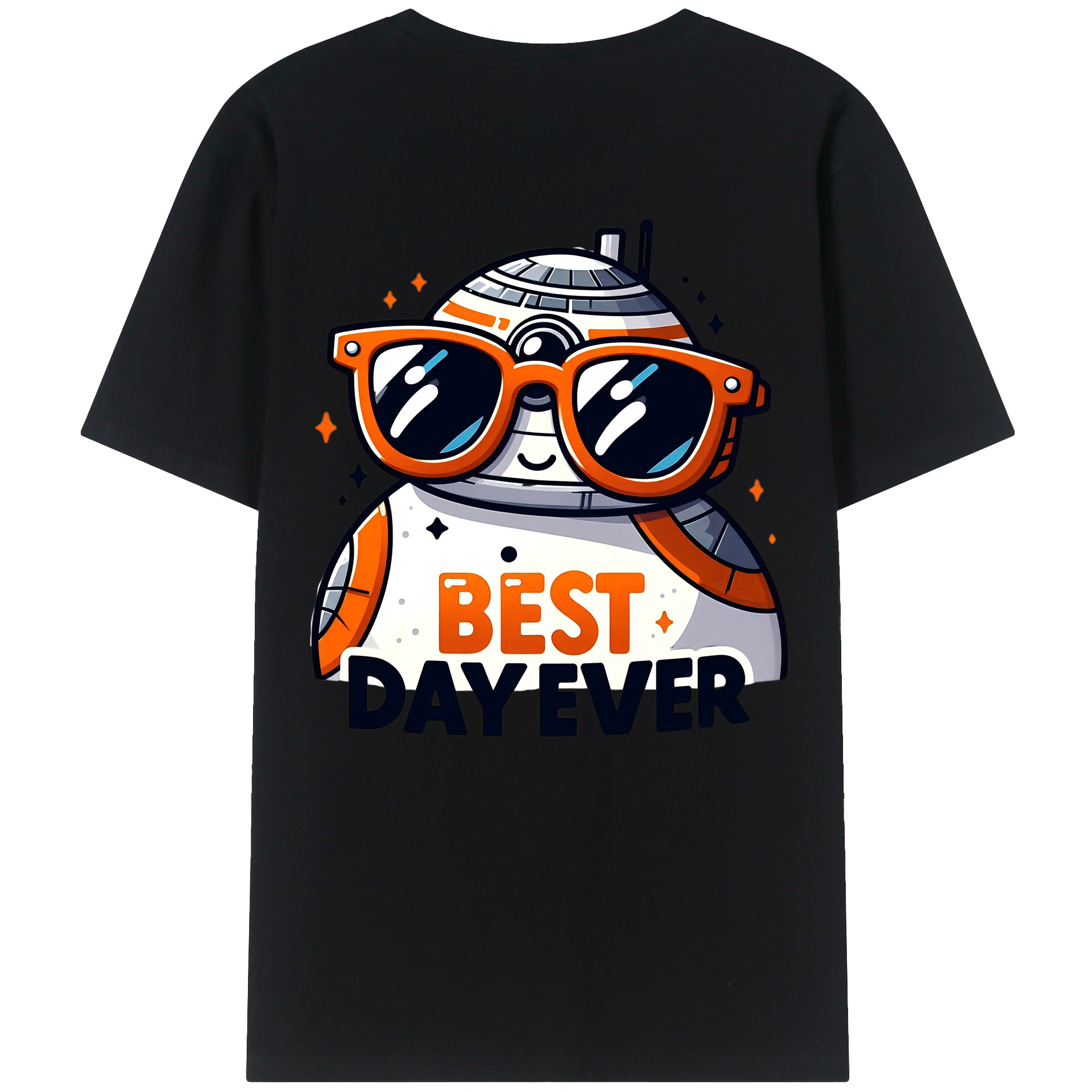 （画像用） スター・ウォーズ Star Wars 綿100％半袖Tシャツ（背面プリント）