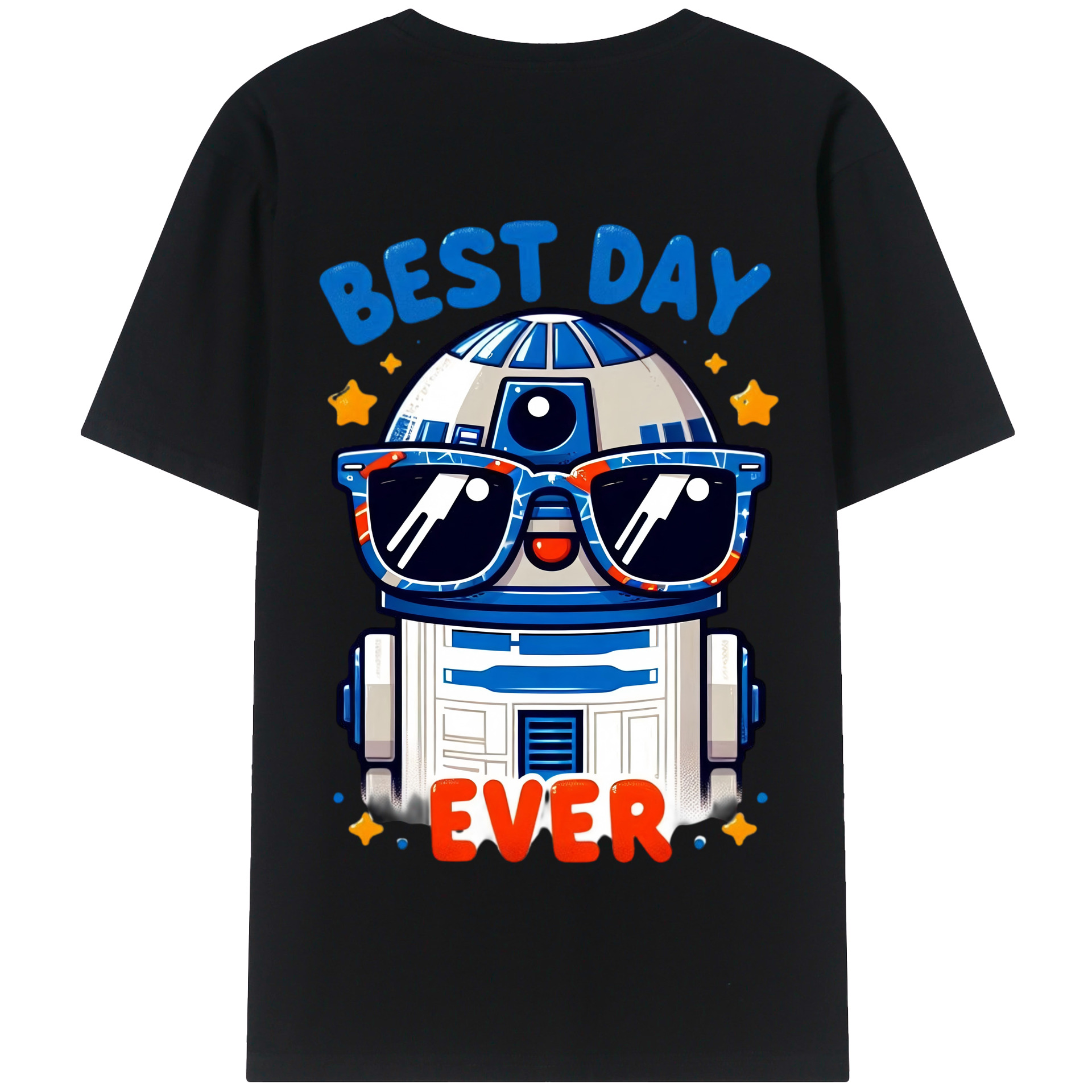 （画像用） スター・ウォーズ Star Wars 綿100％半袖Tシャツ（背面プリント）