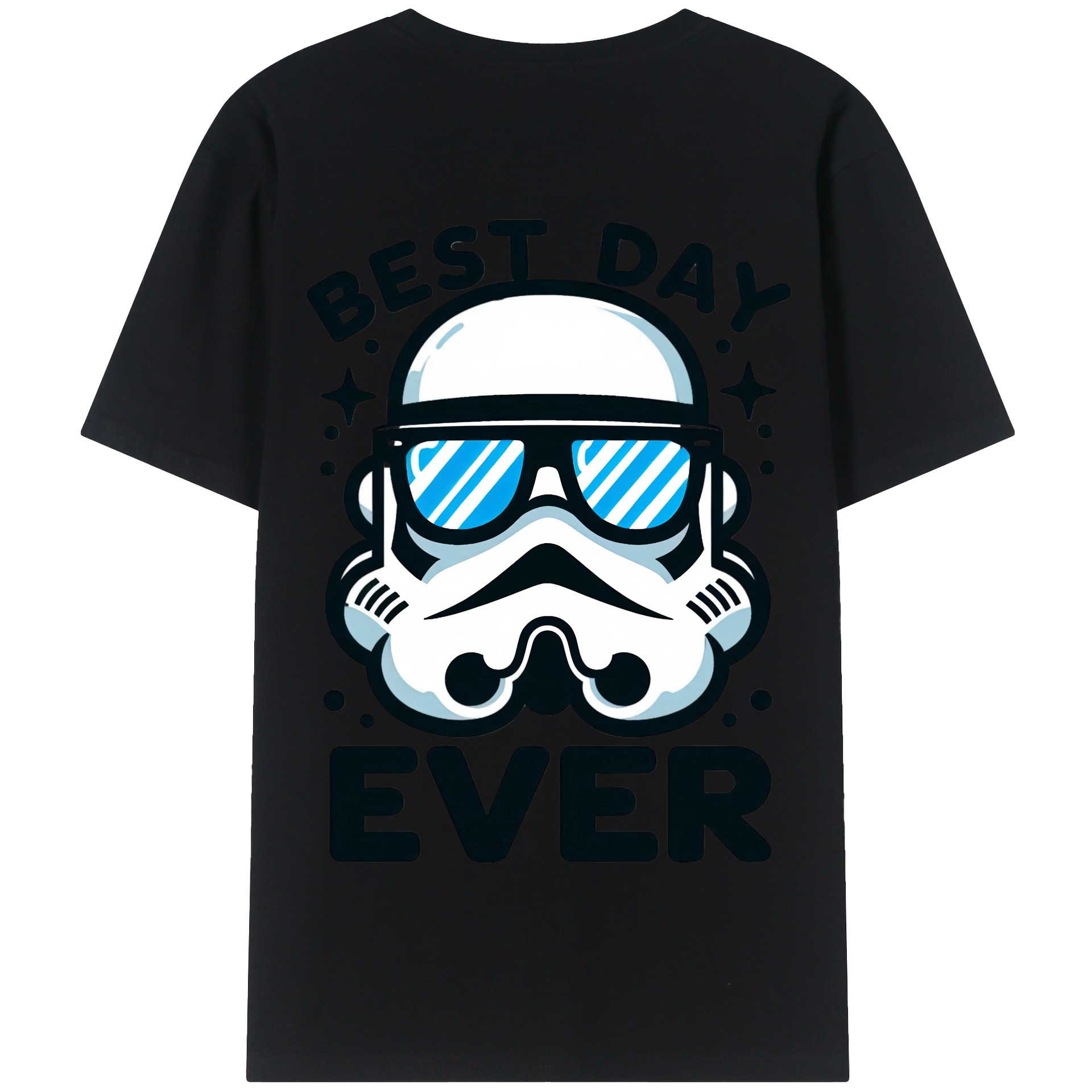 （画像用） スター・ウォーズ Star Wars 綿100％半袖Tシャツ（背面プリント）