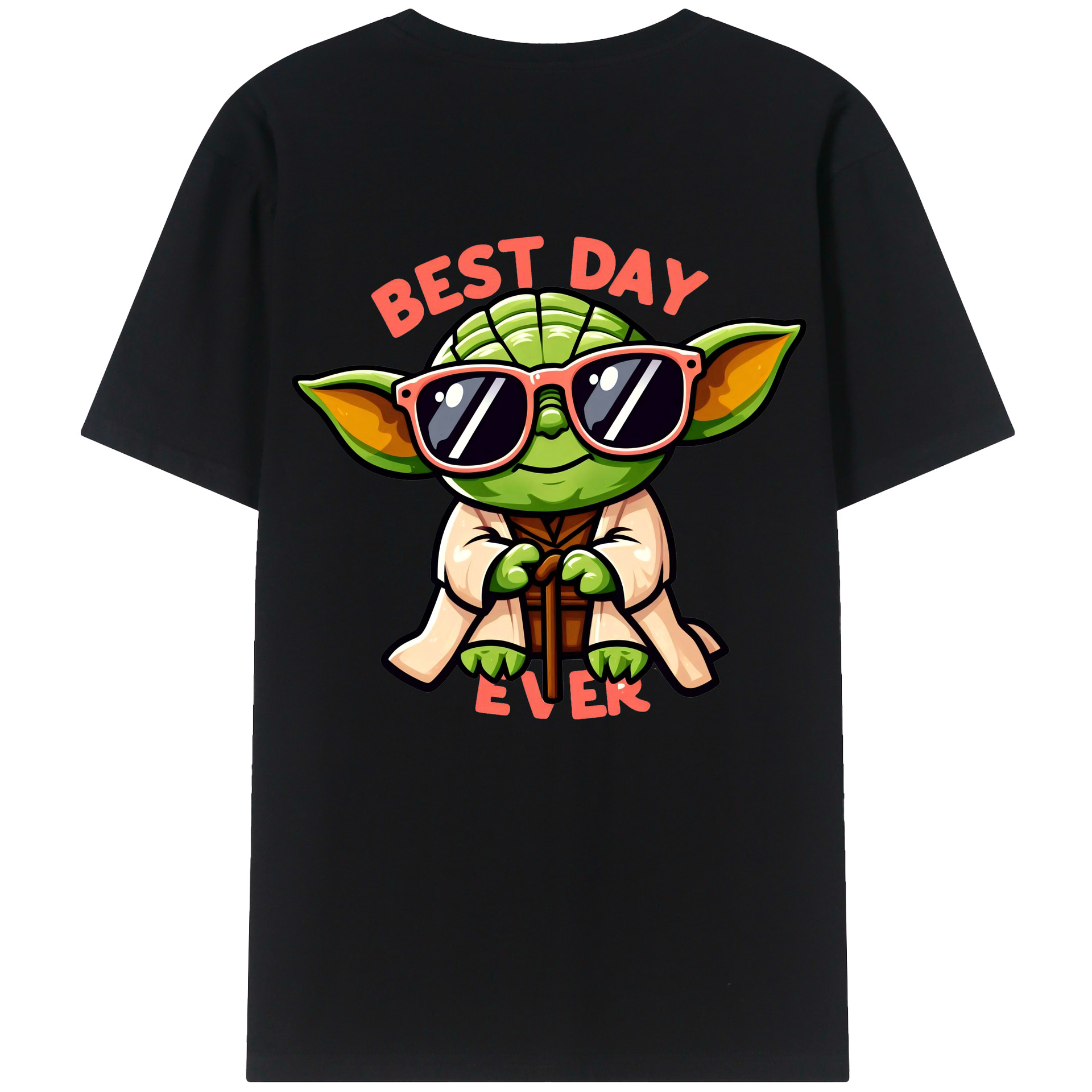 （画像用） スター・ウォーズ Star Wars 綿100％半袖Tシャツ（背面プリント）