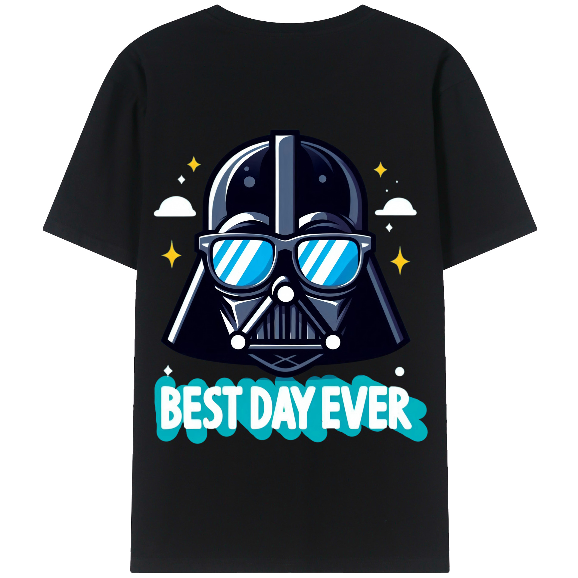 （画像用） スター・ウォーズ Star Wars 綿100％半袖Tシャツ（背面プリント）