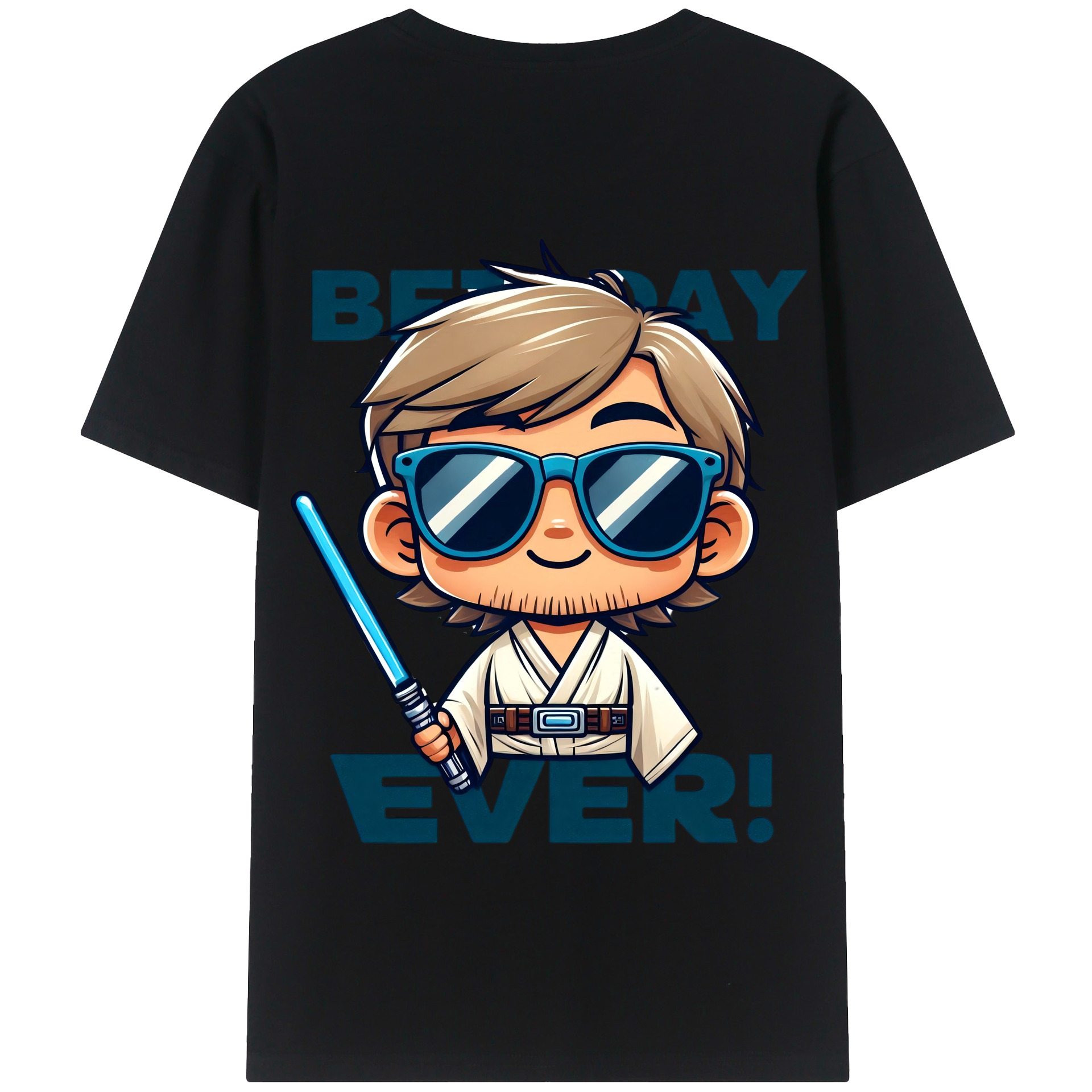 （画像用） スター・ウォーズ Star Wars 綿100％半袖Tシャツ（背面プリント）