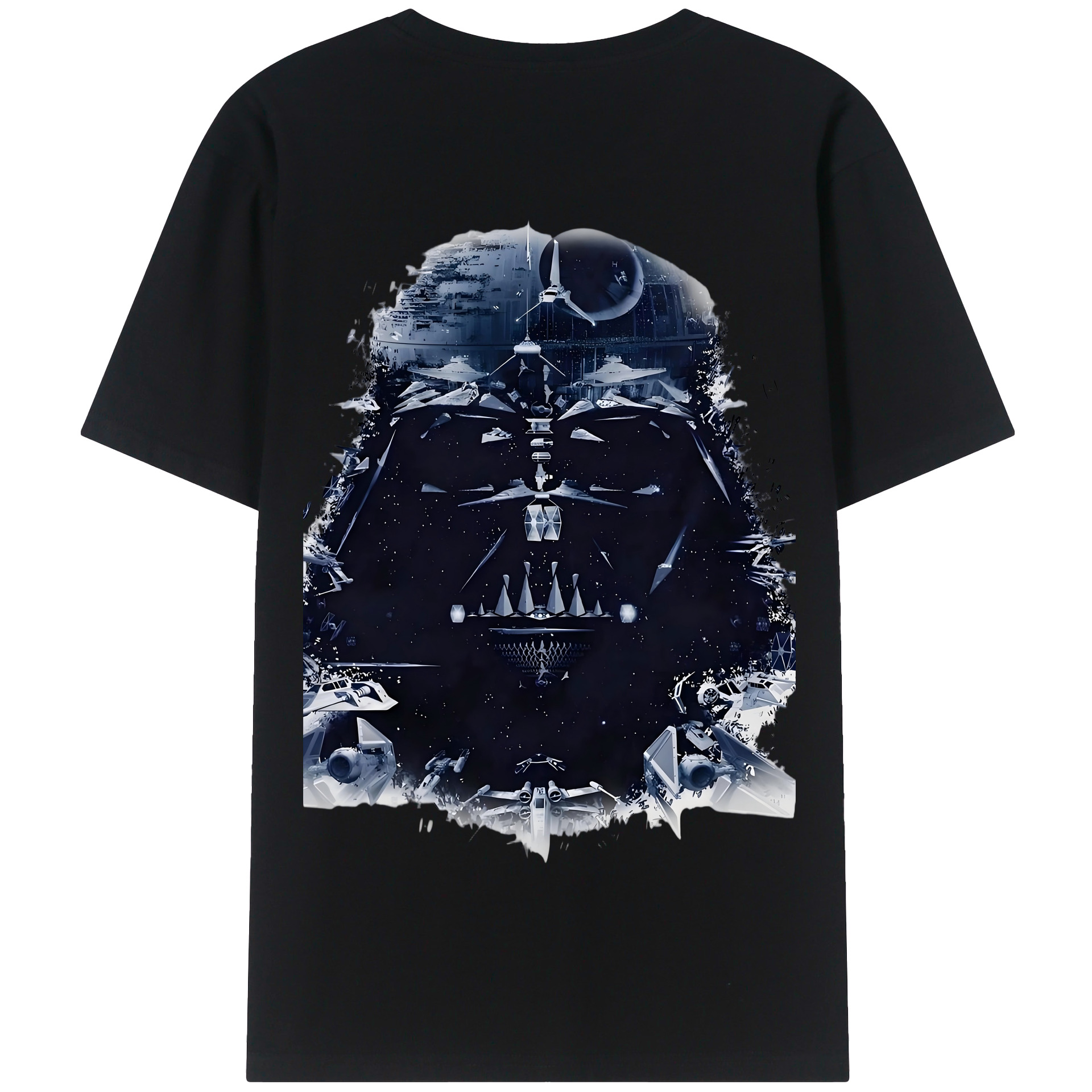 （画像用） スター・ウォーズ Star Wars 綿100％半袖Tシャツ（背面プリント）