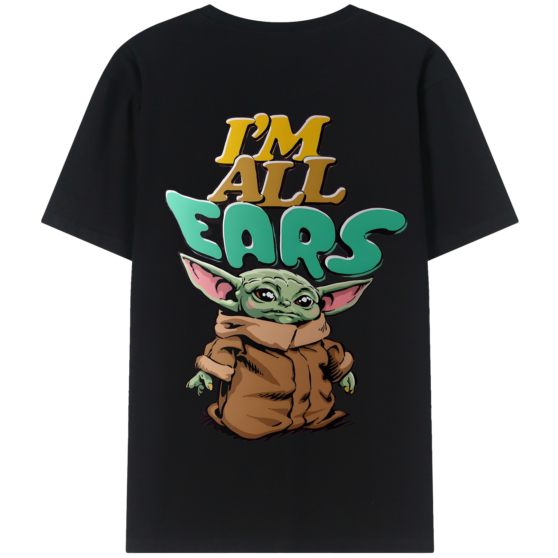 （画像用） スター・ウォーズ Star Wars 綿100％半袖Tシャツ（背面プリント）