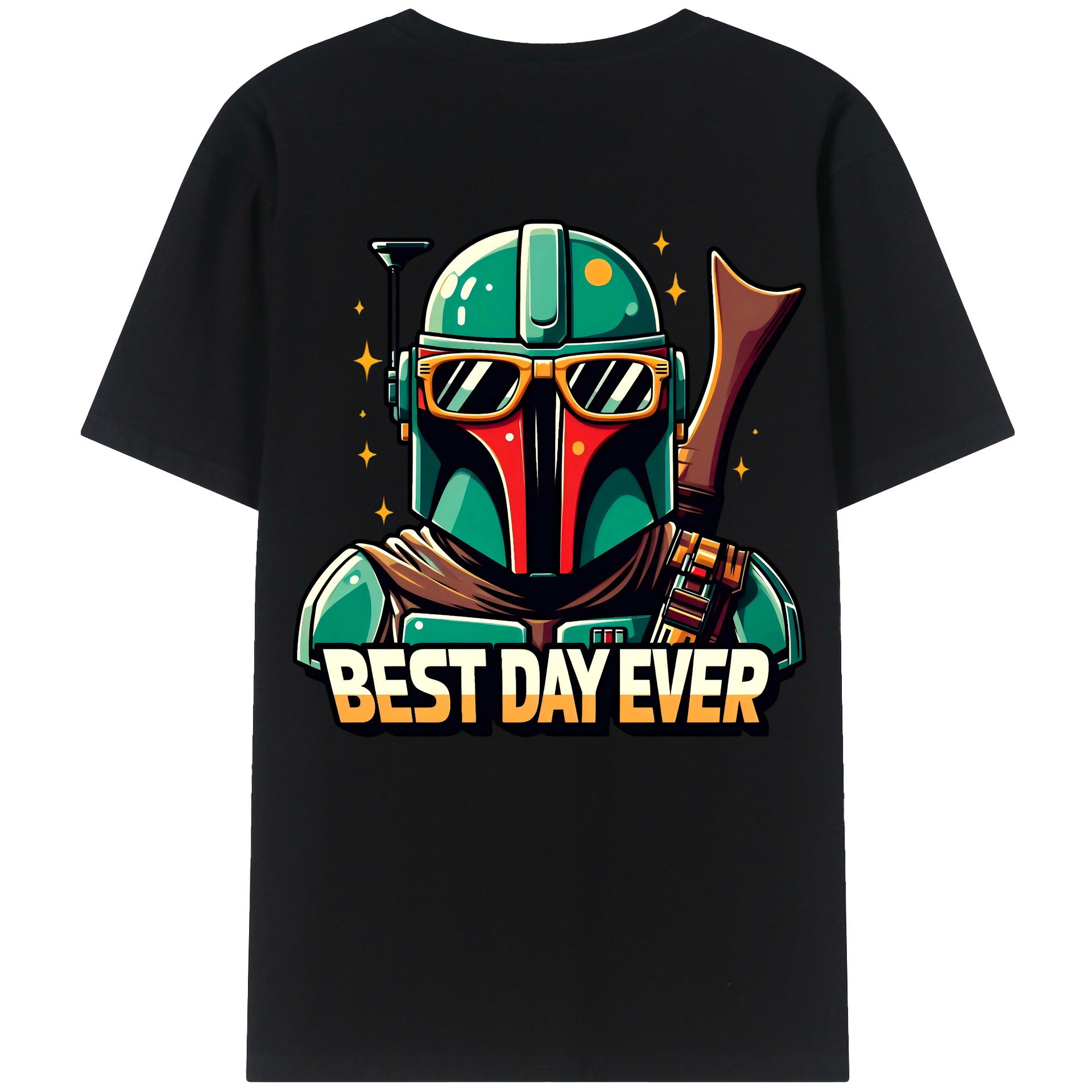 （画像用） スター・ウォーズ Star Wars 綿100％半袖Tシャツ（背面プリント）