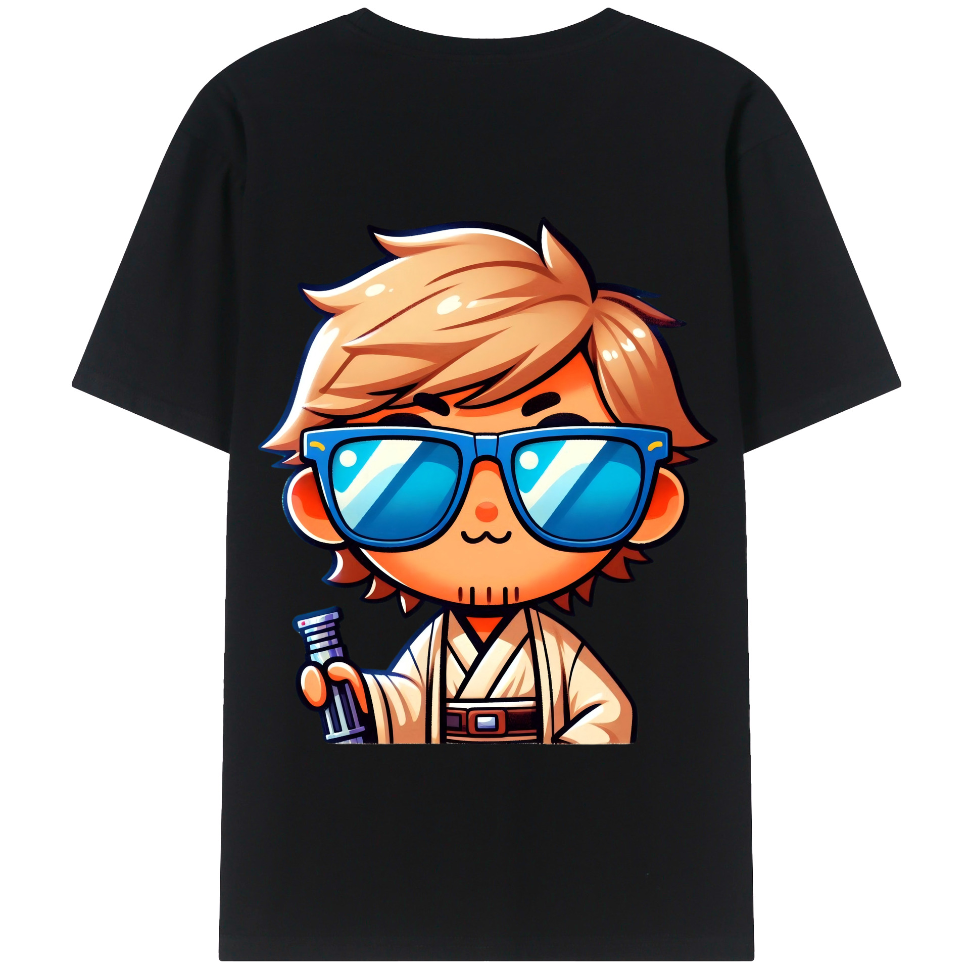 （画像用） スター・ウォーズ Star Wars 綿100％半袖Tシャツ（背面プリント）