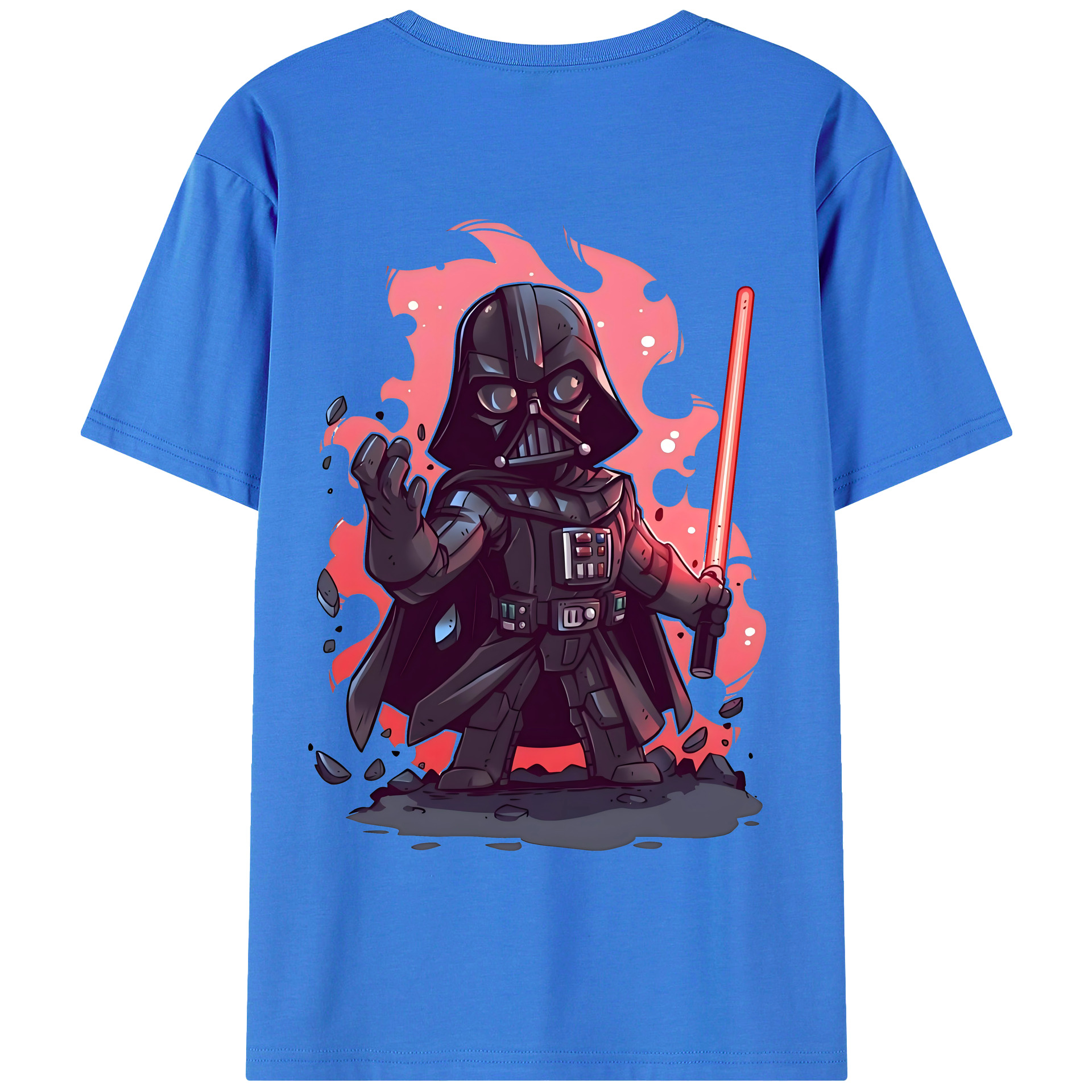 （画像用） スター・ウォーズ Star Wars 綿100％半袖Tシャツ（背面プリント）