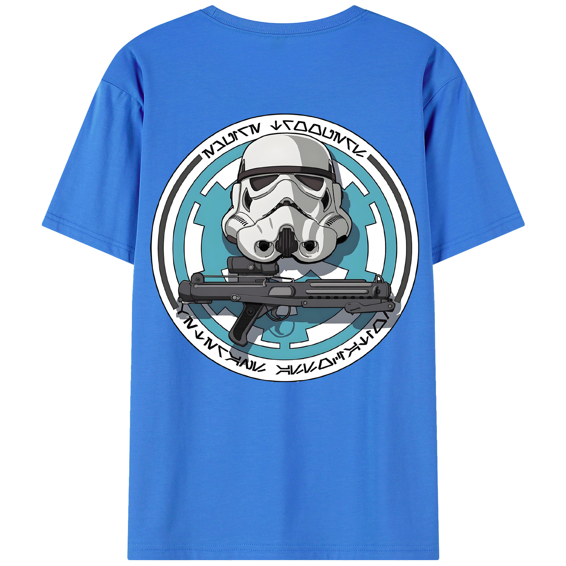 （画像用） スター・ウォーズ Star Wars 綿100％半袖Tシャツ（背面プリント）