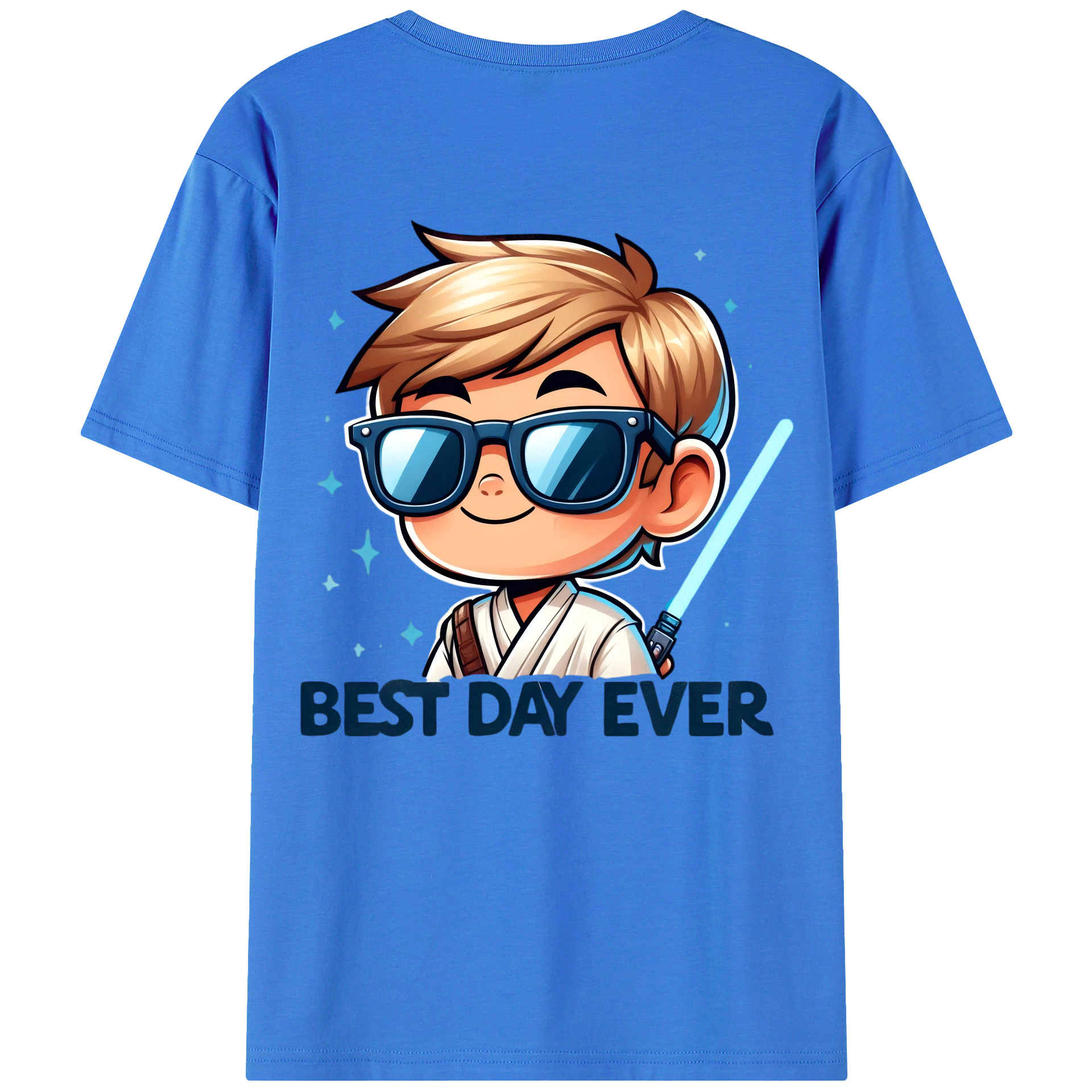 （画像用） スター・ウォーズ Star Wars 綿100％半袖Tシャツ（背面プリント）