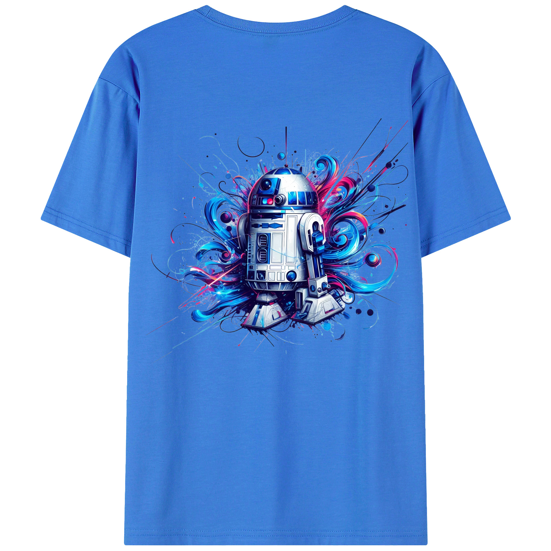 （画像用） スター・ウォーズ Star Wars 綿100％半袖Tシャツ（背面プリント）
