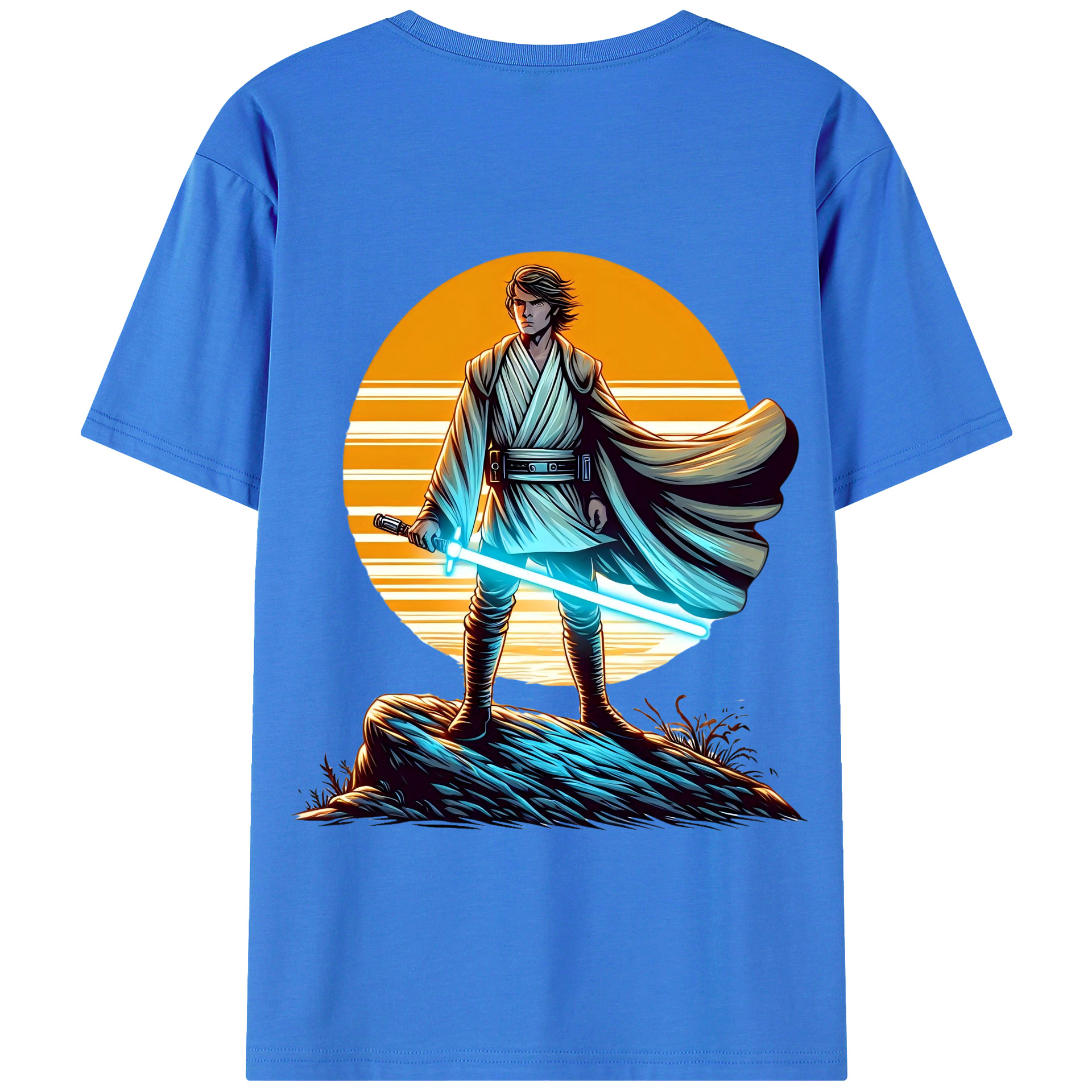 （画像用） スター・ウォーズ Star Wars 綿100％半袖Tシャツ（背面プリント）