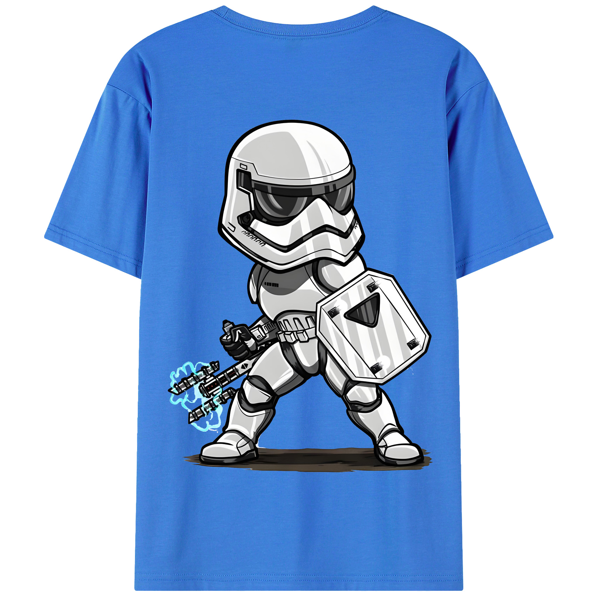 （画像用） スター・ウォーズ Star Wars 綿100％半袖Tシャツ（背面プリント）