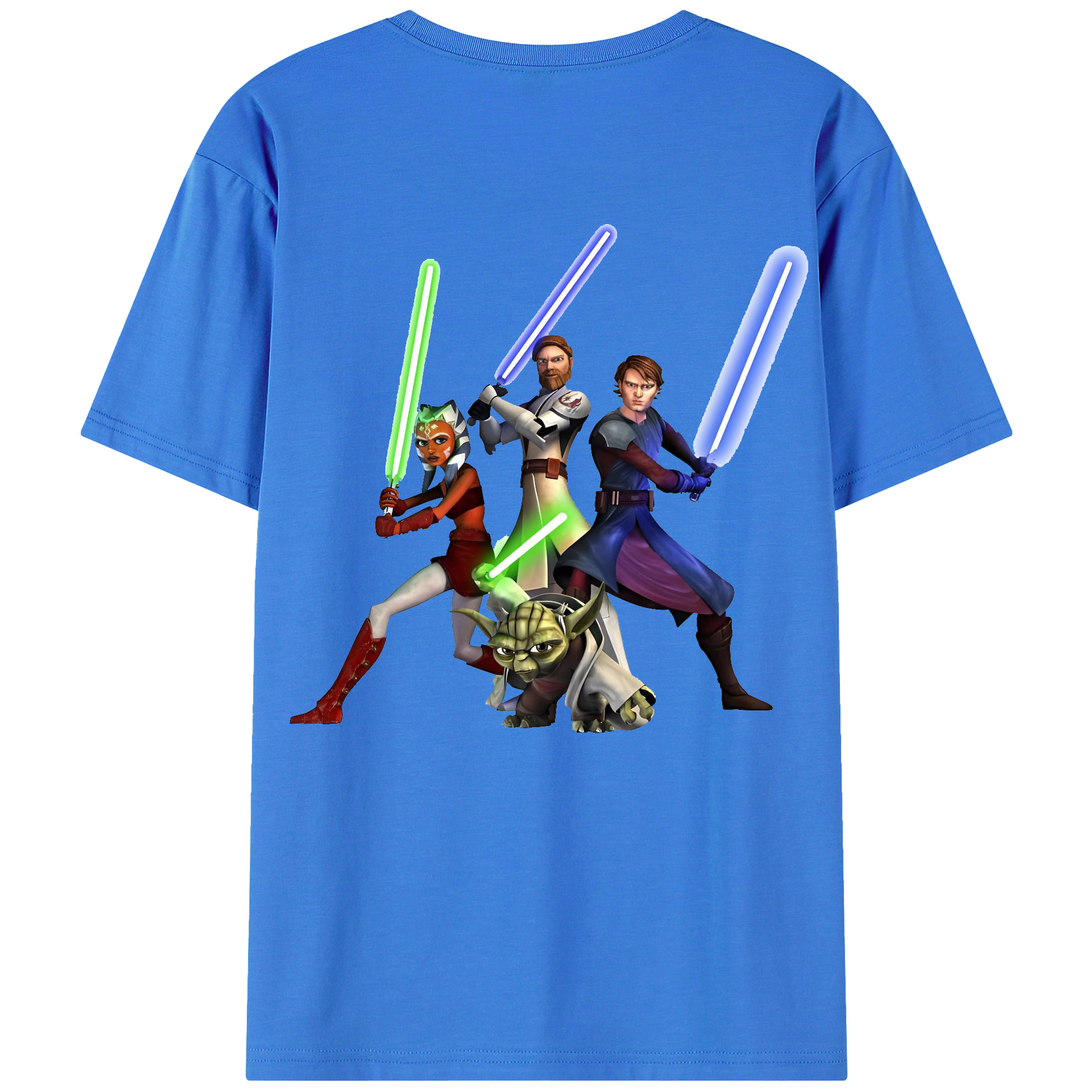 （画像用） スター・ウォーズ Star Wars 綿100％半袖Tシャツ（背面プリント）