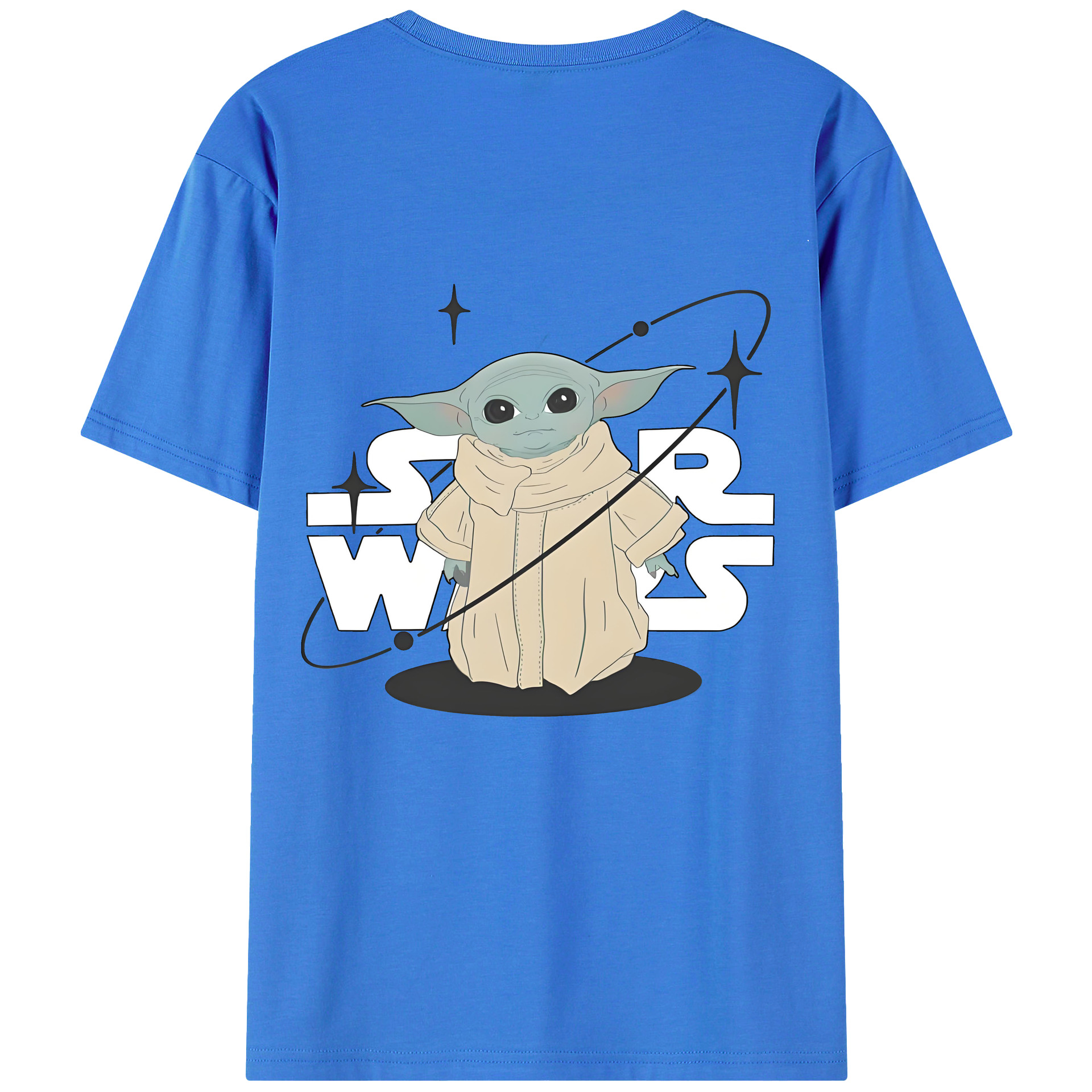 （画像用） スター・ウォーズ Star Wars 綿100％半袖Tシャツ（背面プリント）
