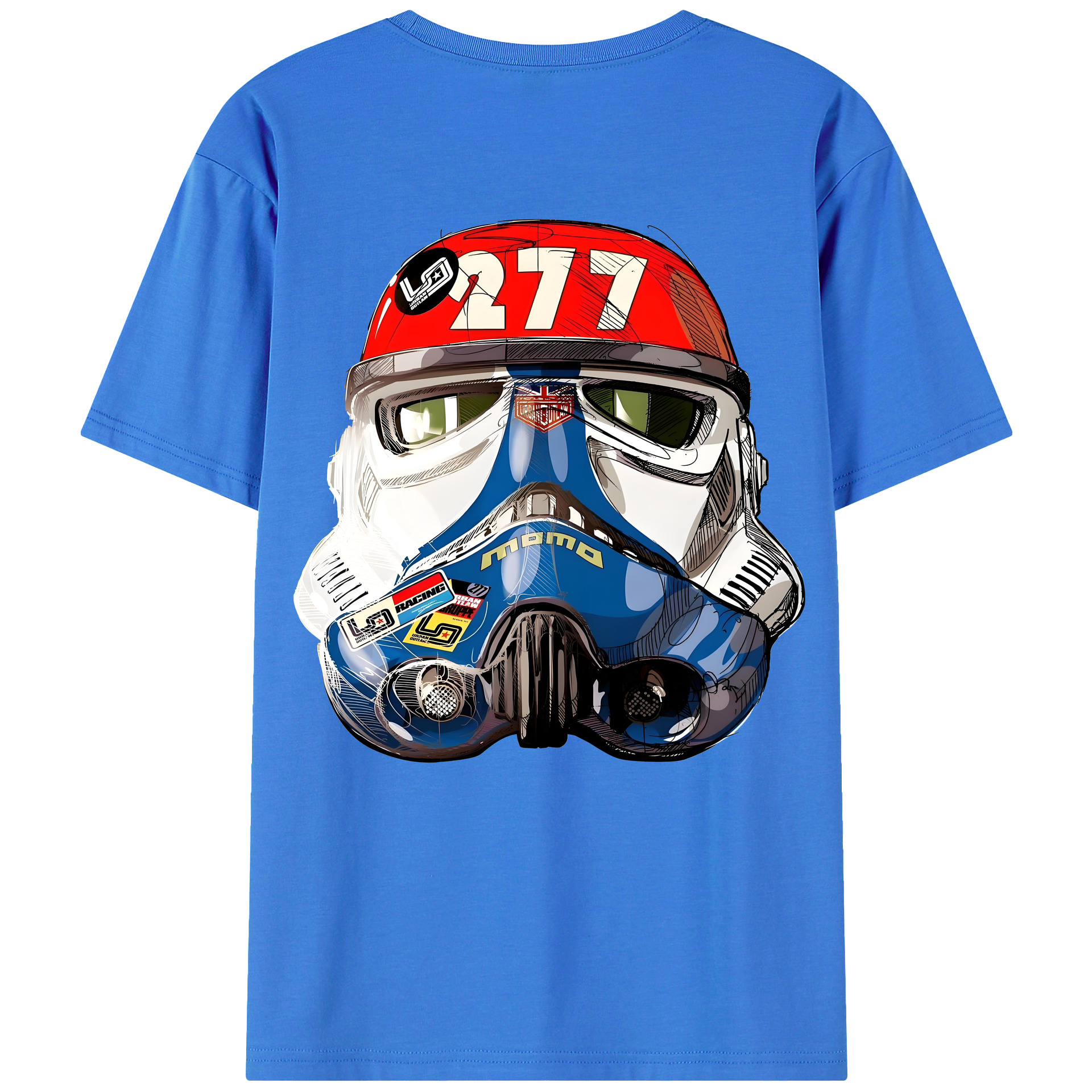 （画像用） スター・ウォーズ Star Wars 綿100％半袖Tシャツ（背面プリント）