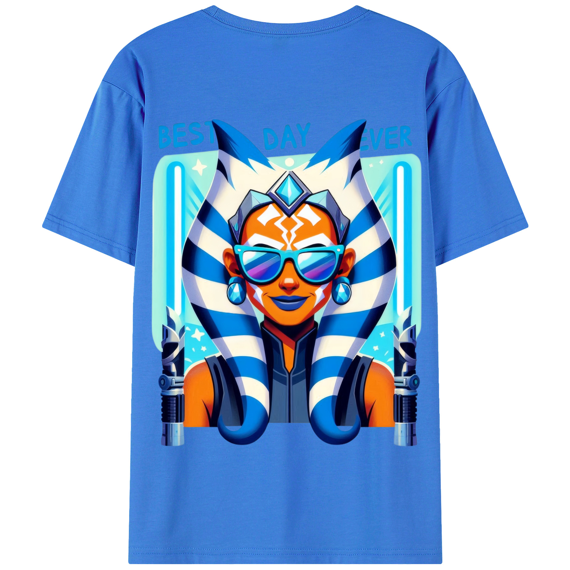 （画像用） スター・ウォーズ Star Wars 綿100％半袖Tシャツ（背面プリント）