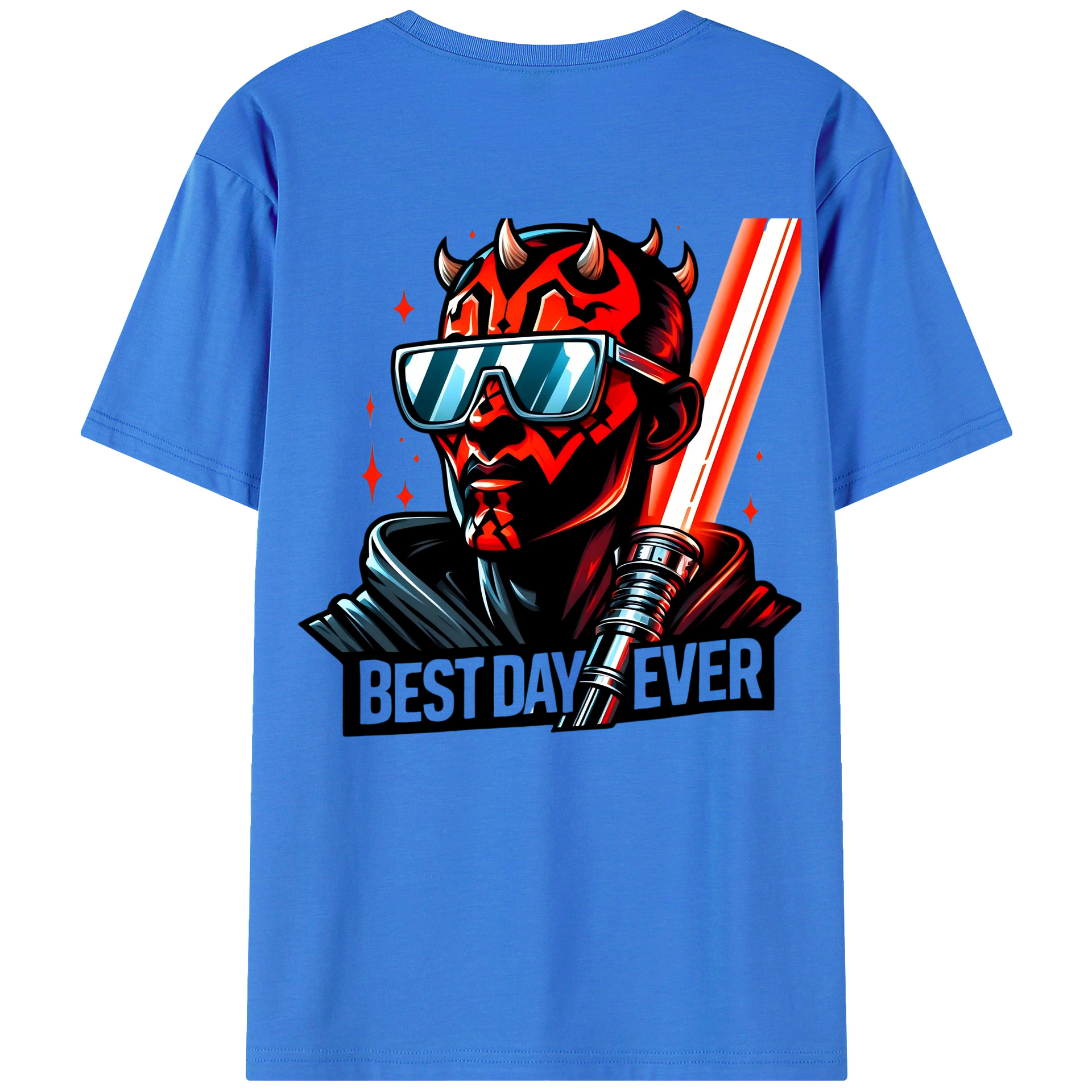 （画像用） スター・ウォーズ Star Wars 綿100％半袖Tシャツ（背面プリント）
