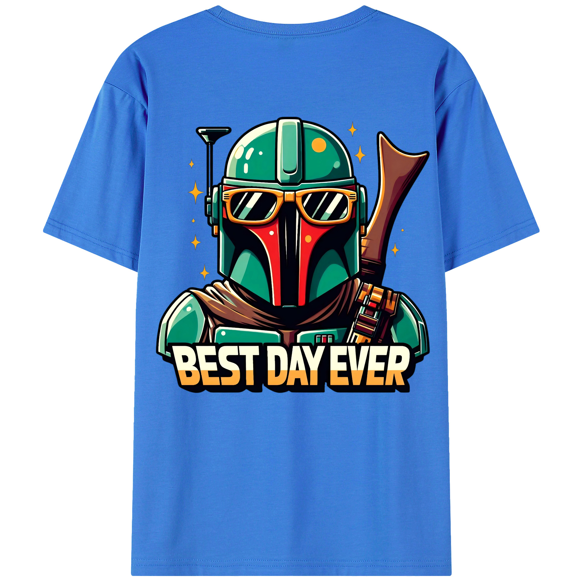 （画像用） スター・ウォーズ Star Wars 綿100％半袖Tシャツ（背面プリント）