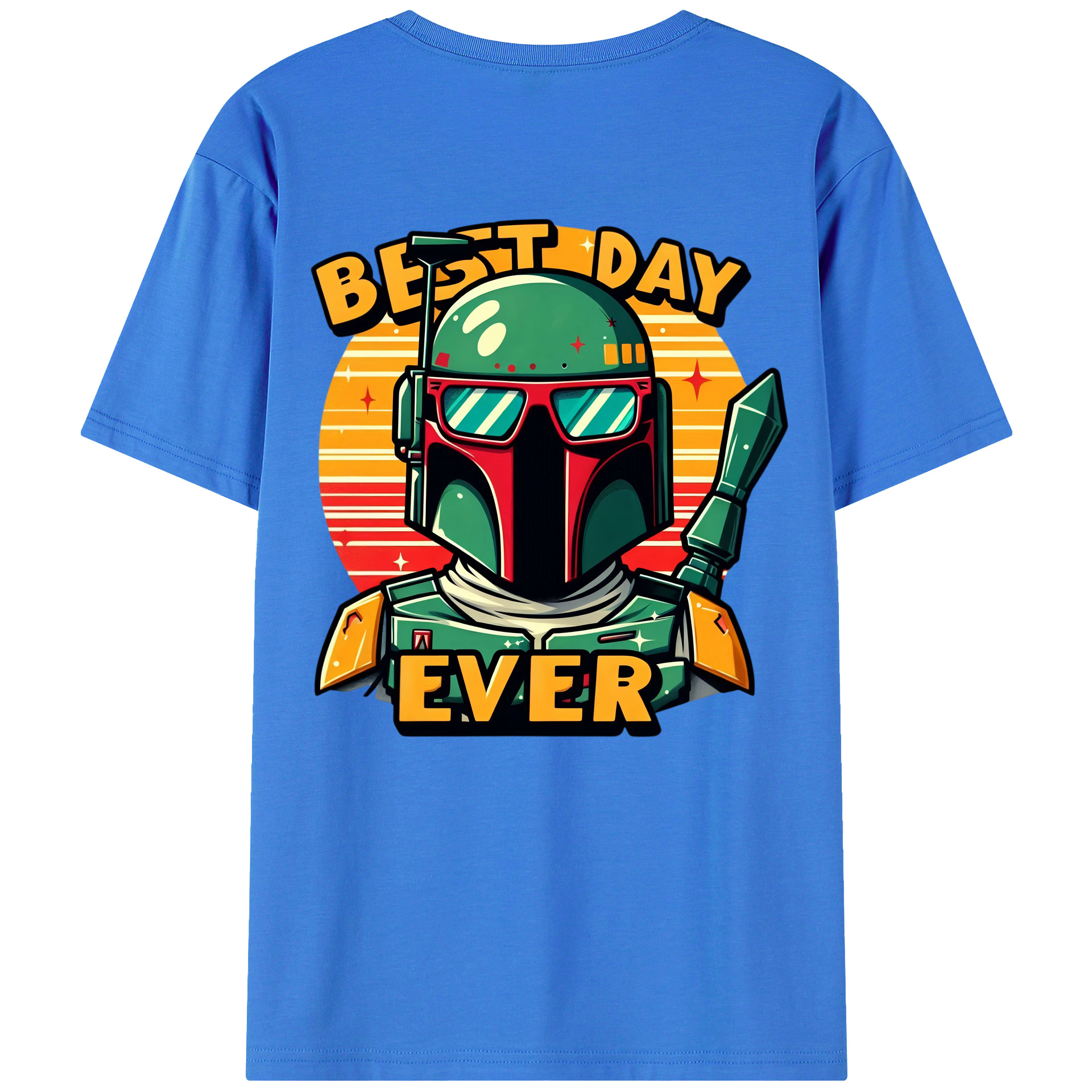 （画像用） スター・ウォーズ Star Wars 綿100％半袖Tシャツ（背面プリント）