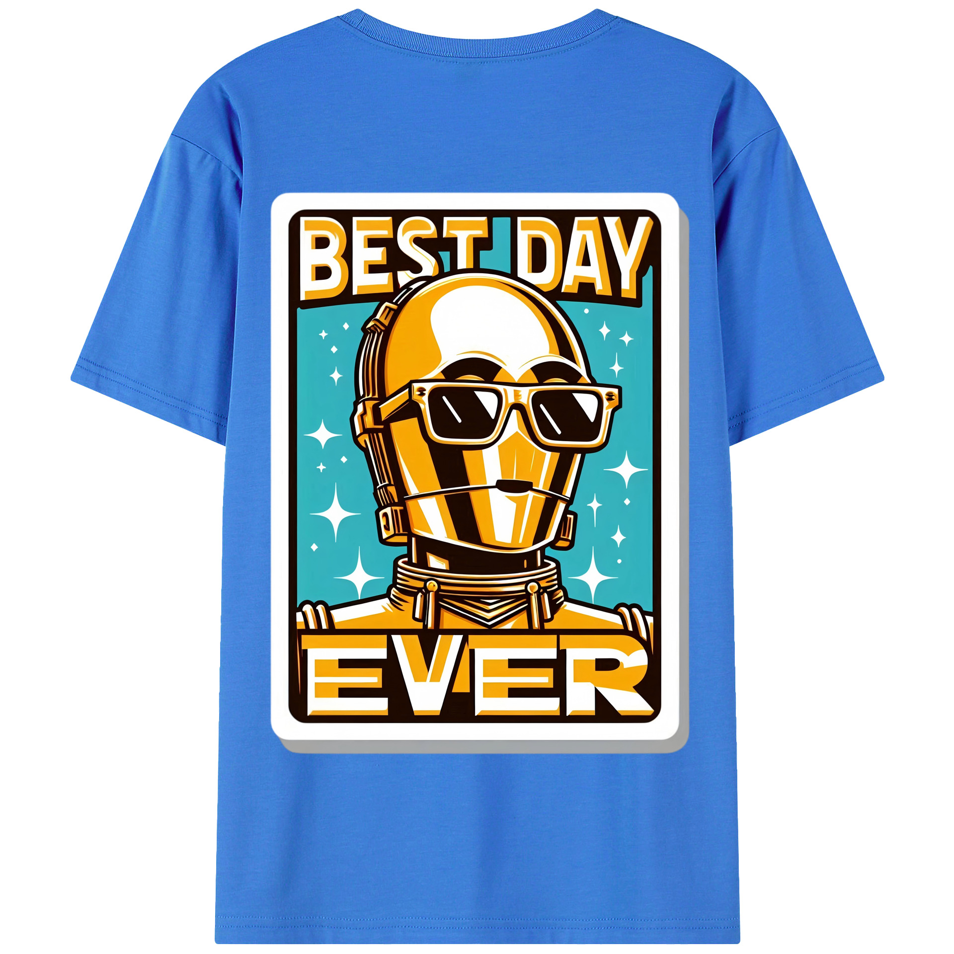 （画像用） スター・ウォーズ Star Wars 綿100％半袖Tシャツ（背面プリント）
