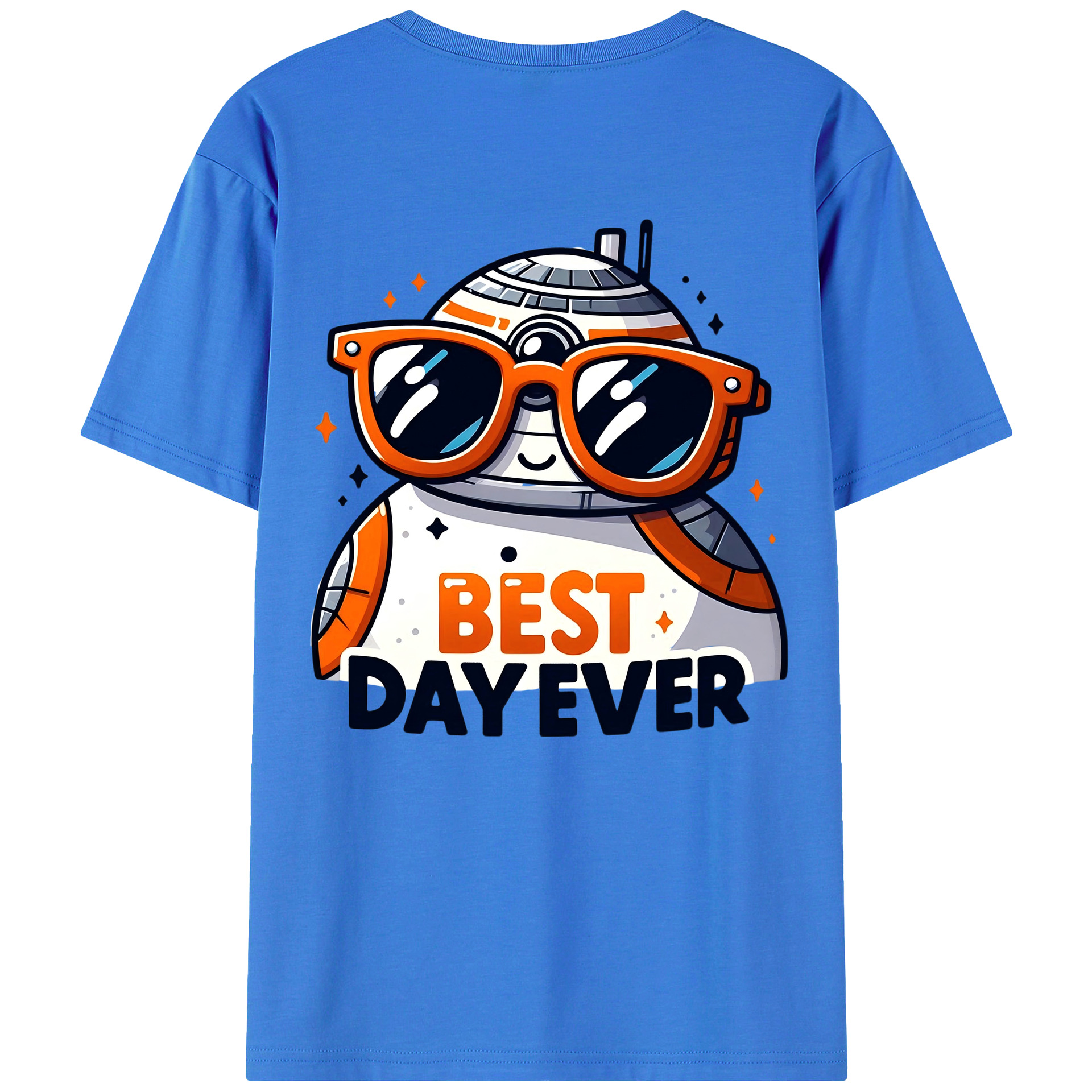 （画像用） スター・ウォーズ Star Wars 綿100％半袖Tシャツ（背面プリント）