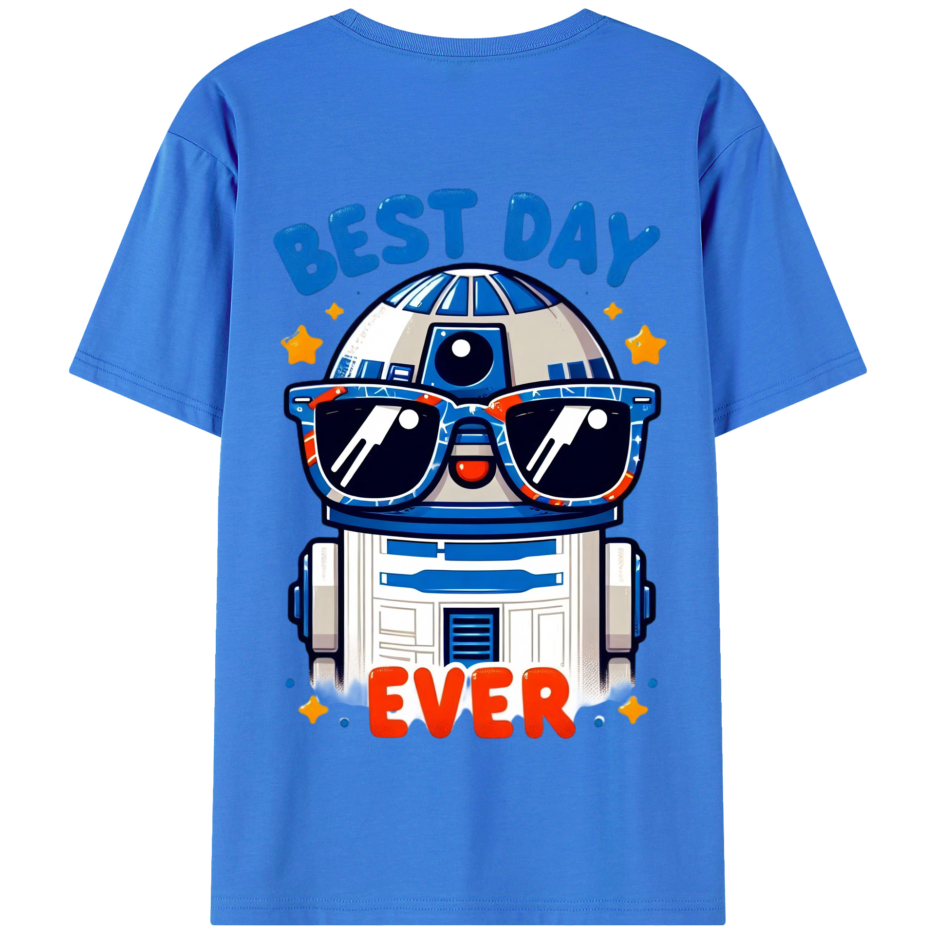 （画像用） スター・ウォーズ Star Wars 綿100％半袖Tシャツ（背面プリント）