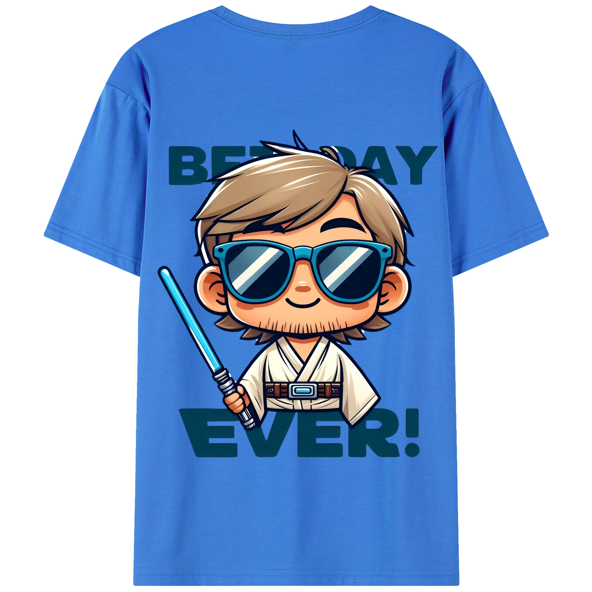 （画像用） スター・ウォーズ Star Wars 綿100％半袖Tシャツ（背面プリント）