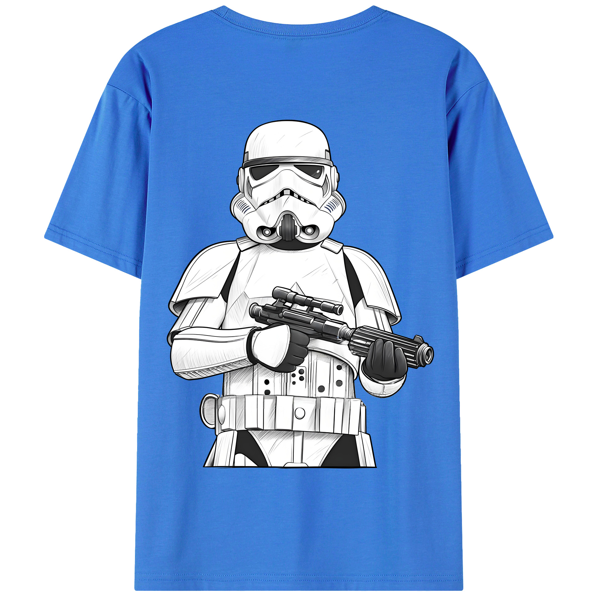 （画像用） スター・ウォーズ Star Wars 綿100％半袖Tシャツ（背面プリント）