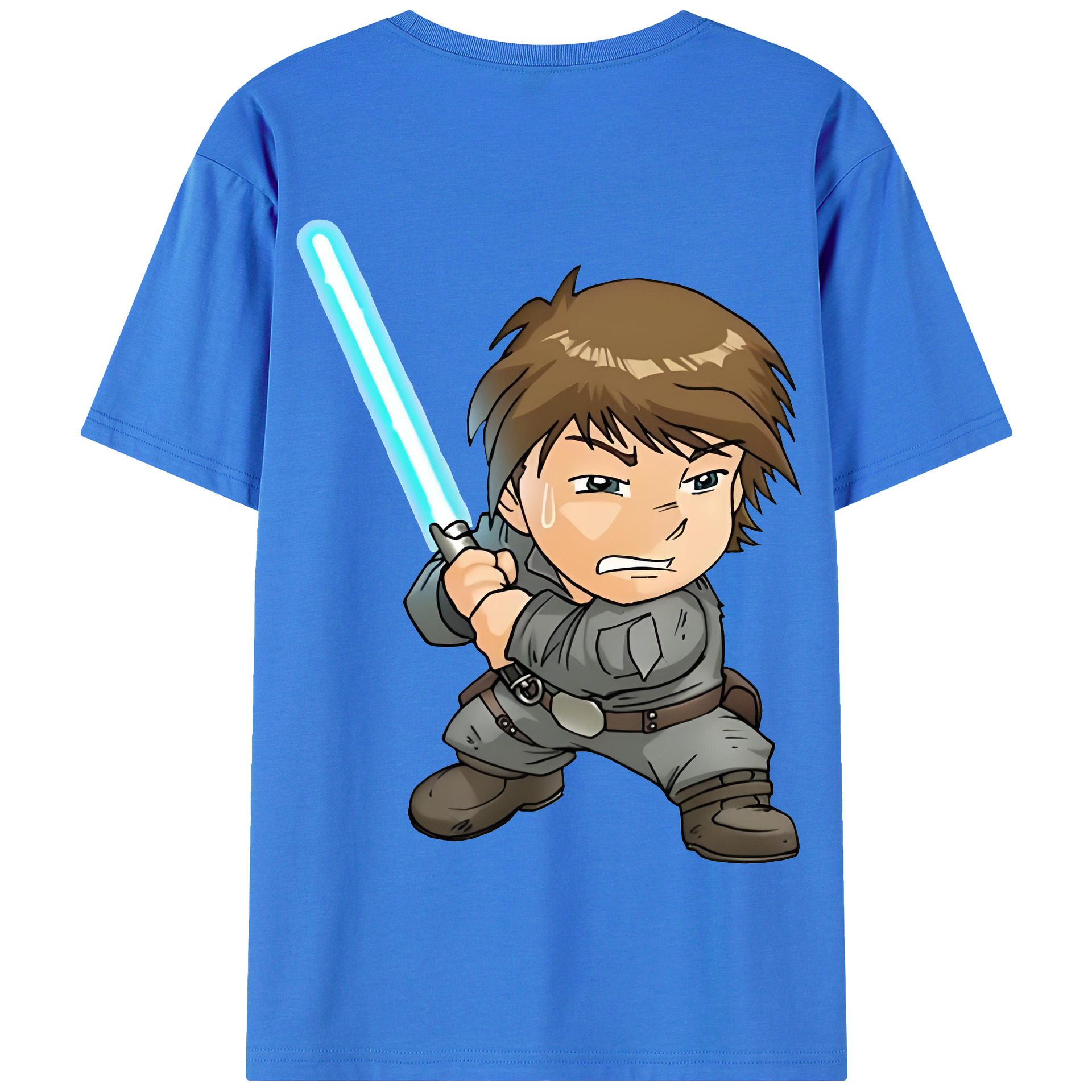 （画像用） スター・ウォーズ Star Wars 綿100％半袖Tシャツ（背面プリント）